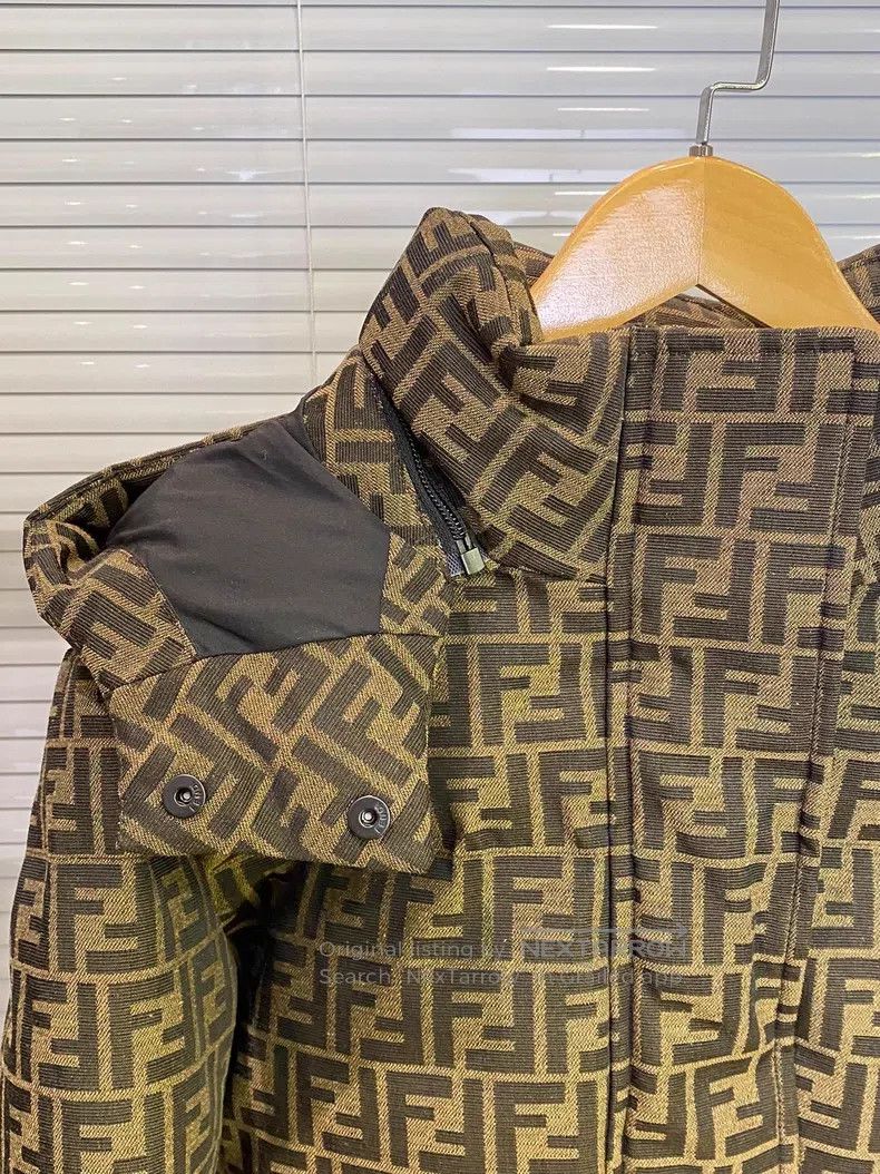 Fendi Fendi FF Printed Down Jacket Size XS / US 0-2 / IT 36-38 - 4 Thumbnail