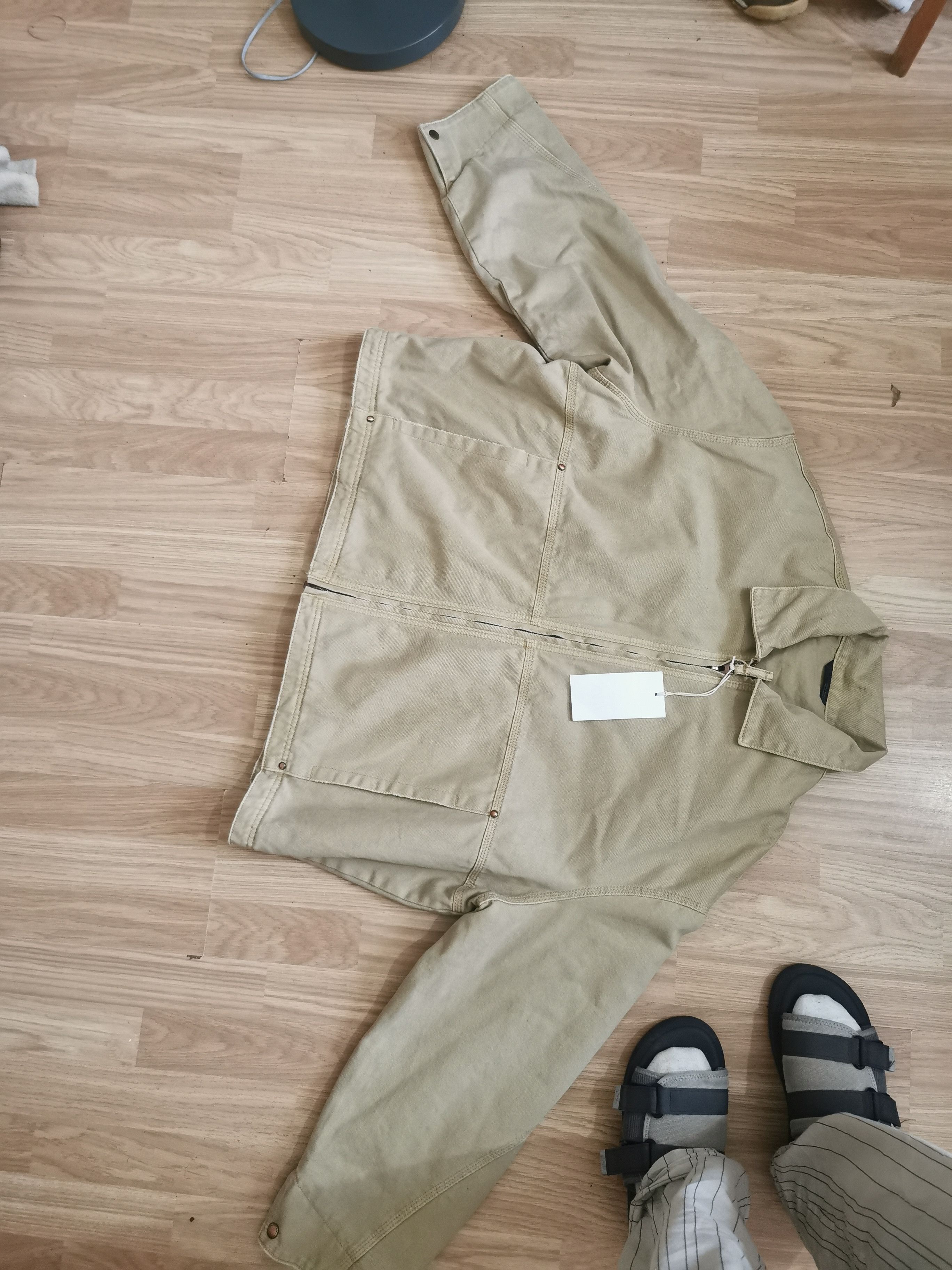 Zara Zara relaxed fit relaxed workwear jacket size Man XL Size US XL / EU 56 / 4 - 3 Thumbnail