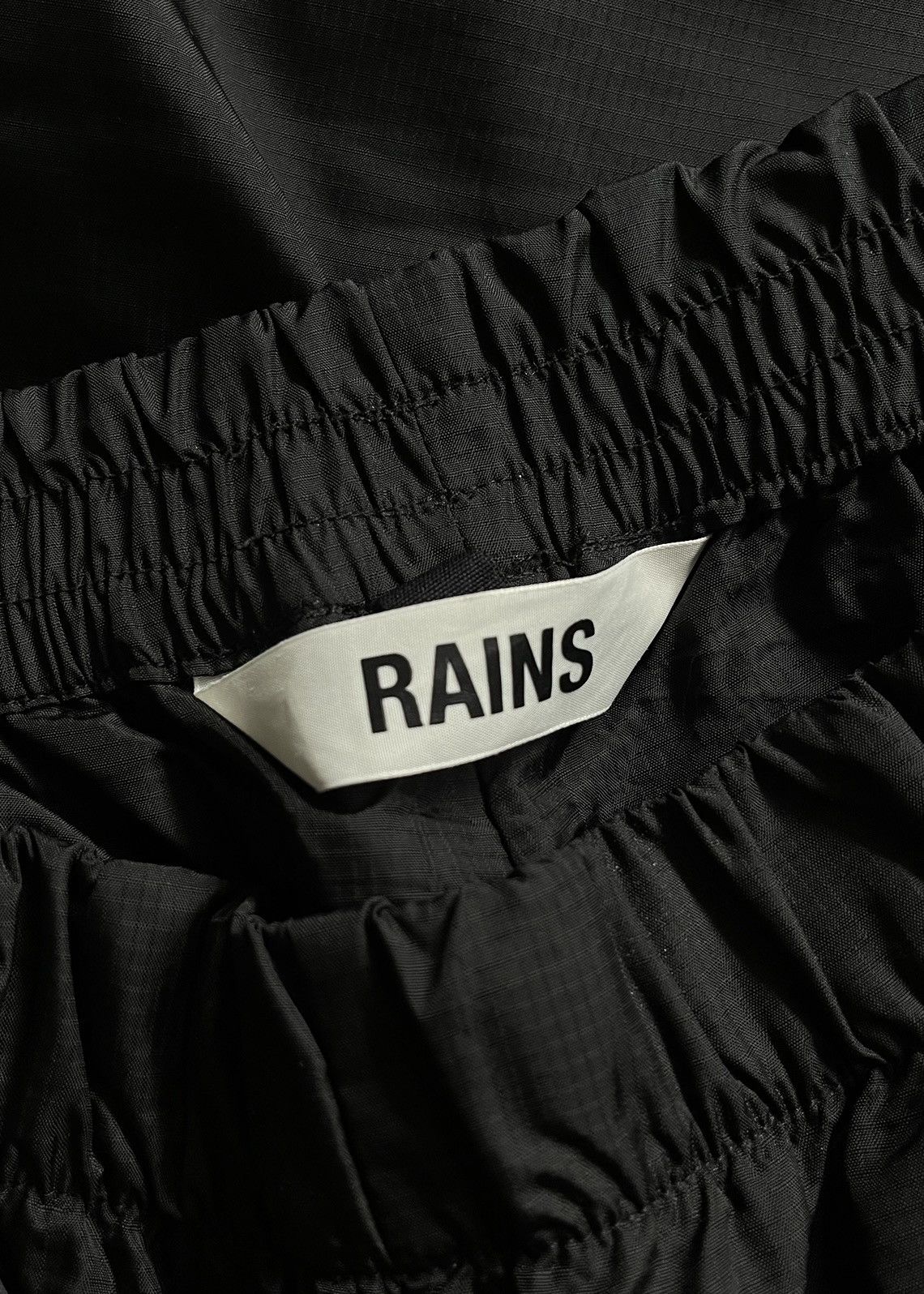Rains Rains Black Dili Regular Lounge Pants Size US 32 / EU 48 - 4 Thumbnail