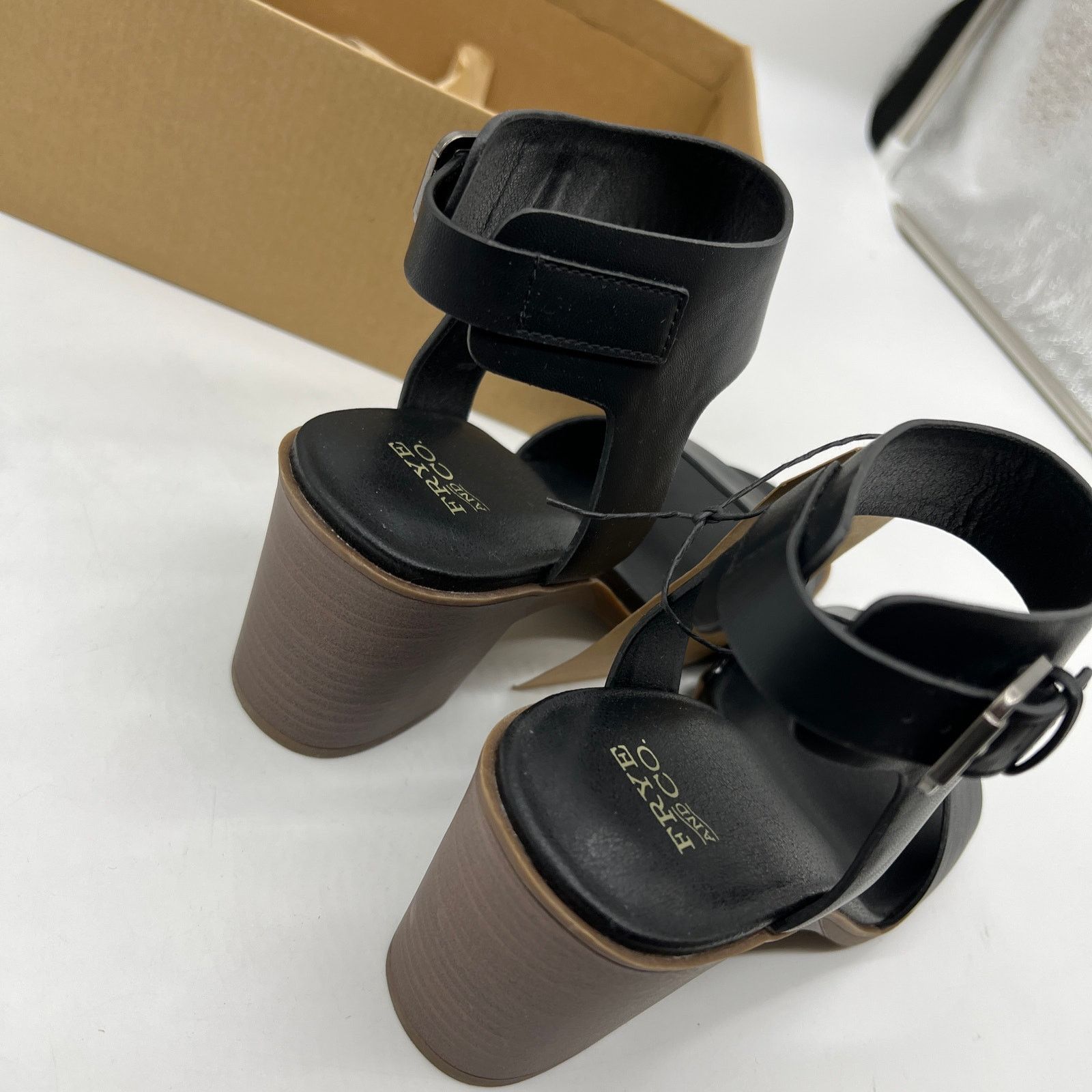 Other Frye and Co. Womens Kahlia Heeled Sandals Black Size 8M Size US 8 / IT 38 - 12 Thumbnail