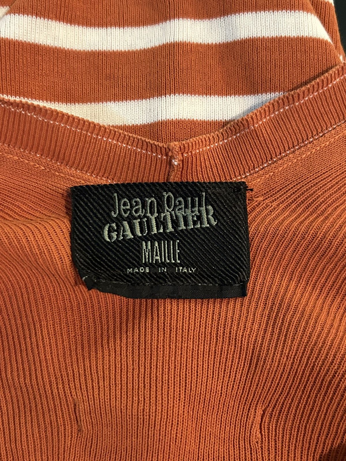 Jean Paul Gaultier 00’s Knit Striped Cardigan Size US S / EU 44-46 / 1 - 6 Thumbnail