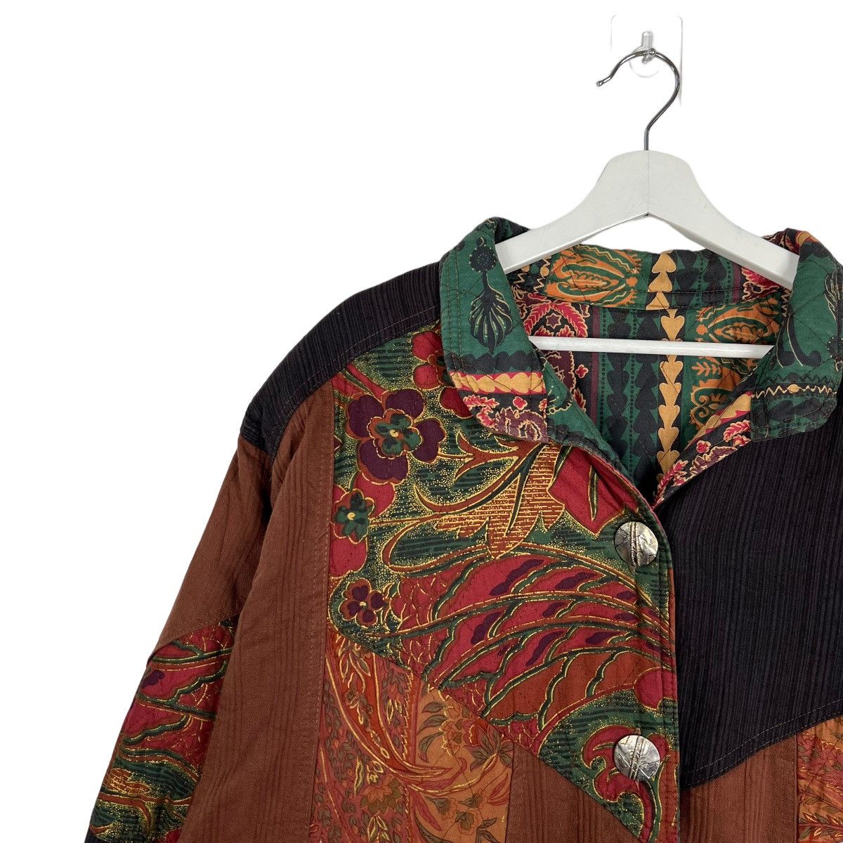 Japanese Brand 🔥 60s RARE VINTAGE INDIGO PATCHWORK JACKET Size US M / EU 48-50 / 2 - 7 Thumbnail