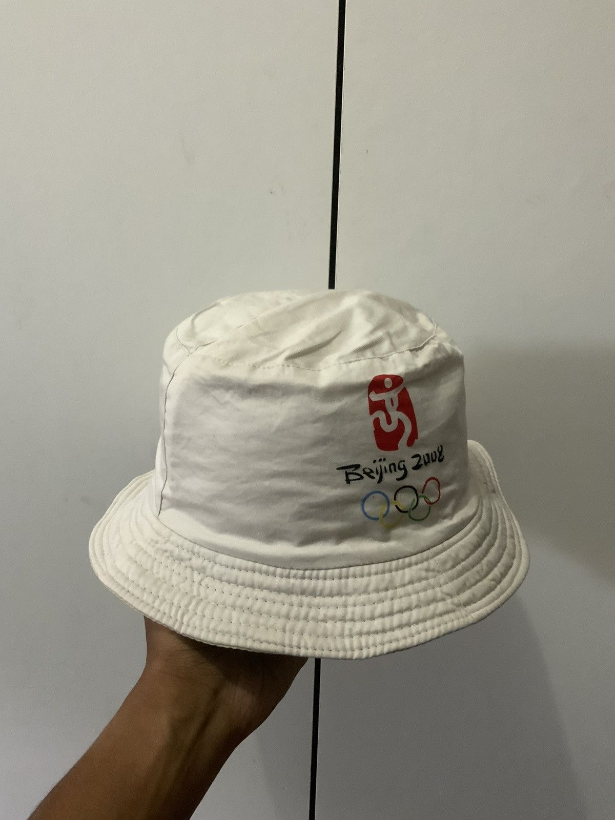 Vintage Beijing 2008 Olympic Bucket Hat Size ONE SIZE - 1 Thumbnail