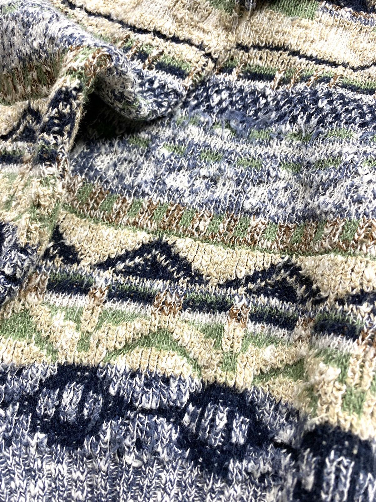 Coogi 90’s Japan Knit Striped Sweater Coogi style Carlo Colucci Size US M / EU 48-50 / 2 - 6 Thumbnail