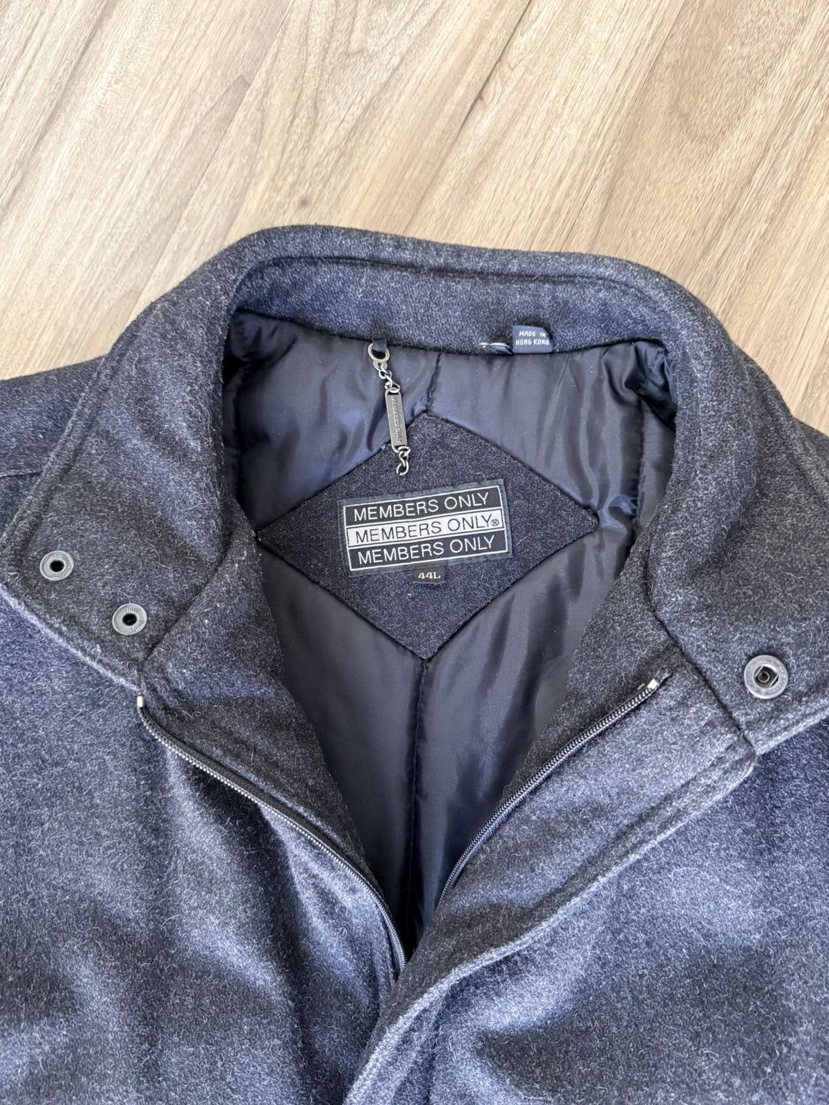 Members Only Vintage Members Only wool jacket black Size US XL / EU 56 / 4 - 5 Thumbnail