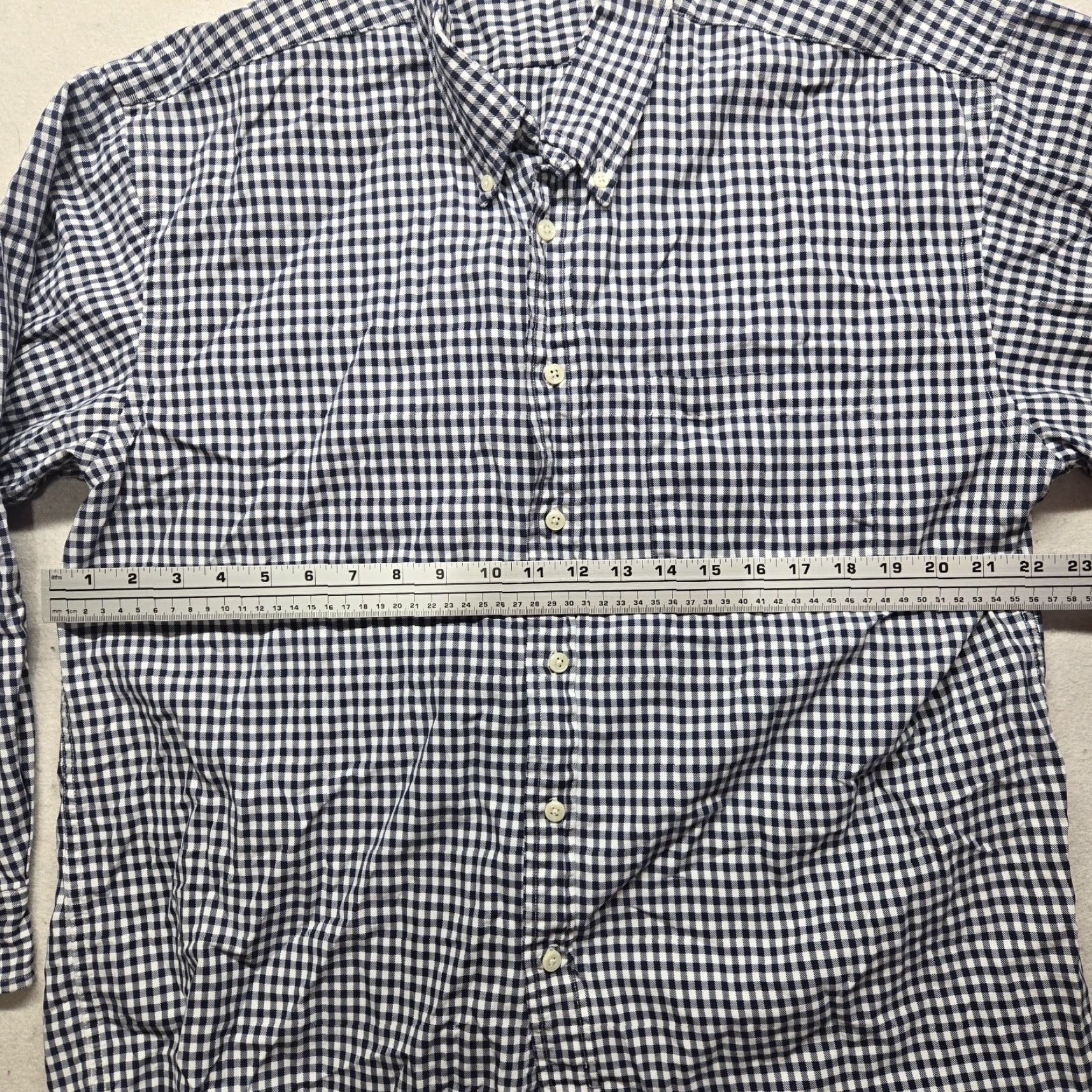 Evergreen Evergreen Shirt Button-Up Long Sleeve Black 100% Cotton Men L Casual Vintage No N/A Size US L / EU 52-54 / 3 - 4 Thumbnail