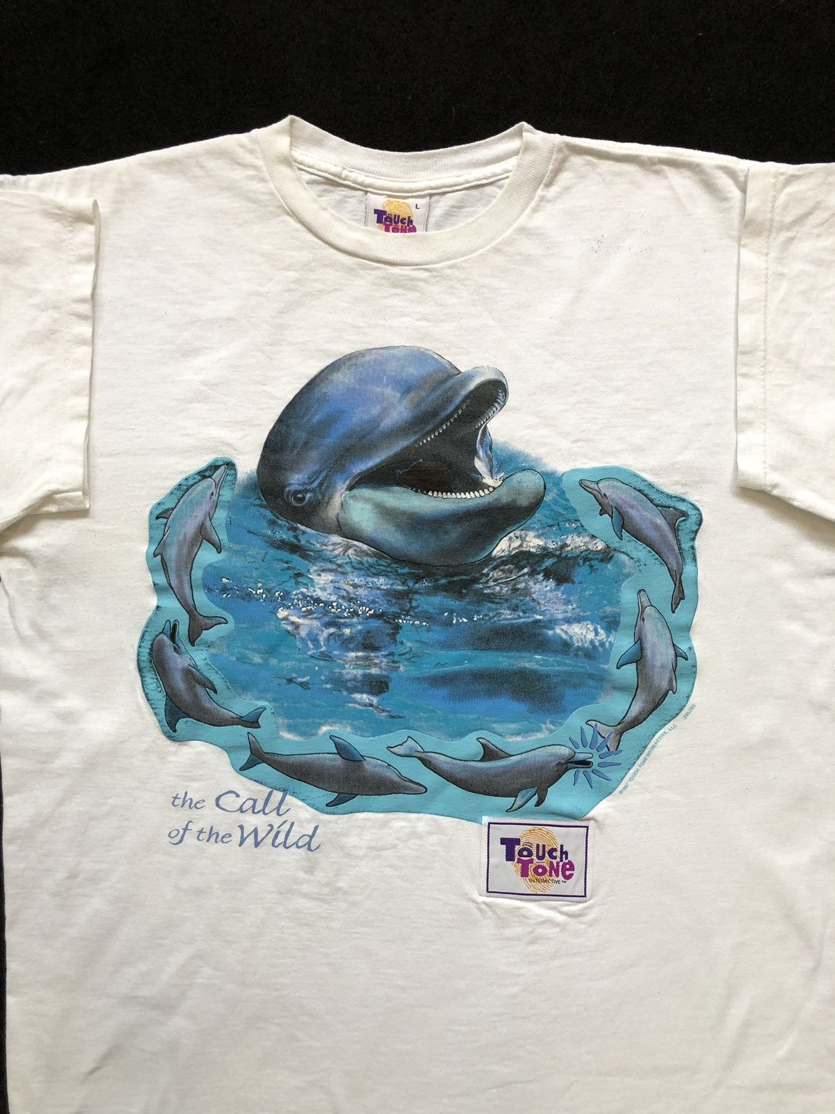 Vintage Tshirt Touch Tone 1997 Dolphins Vintage 90’s Size US L / EU 52-54 / 3 - 1 Thumbnail