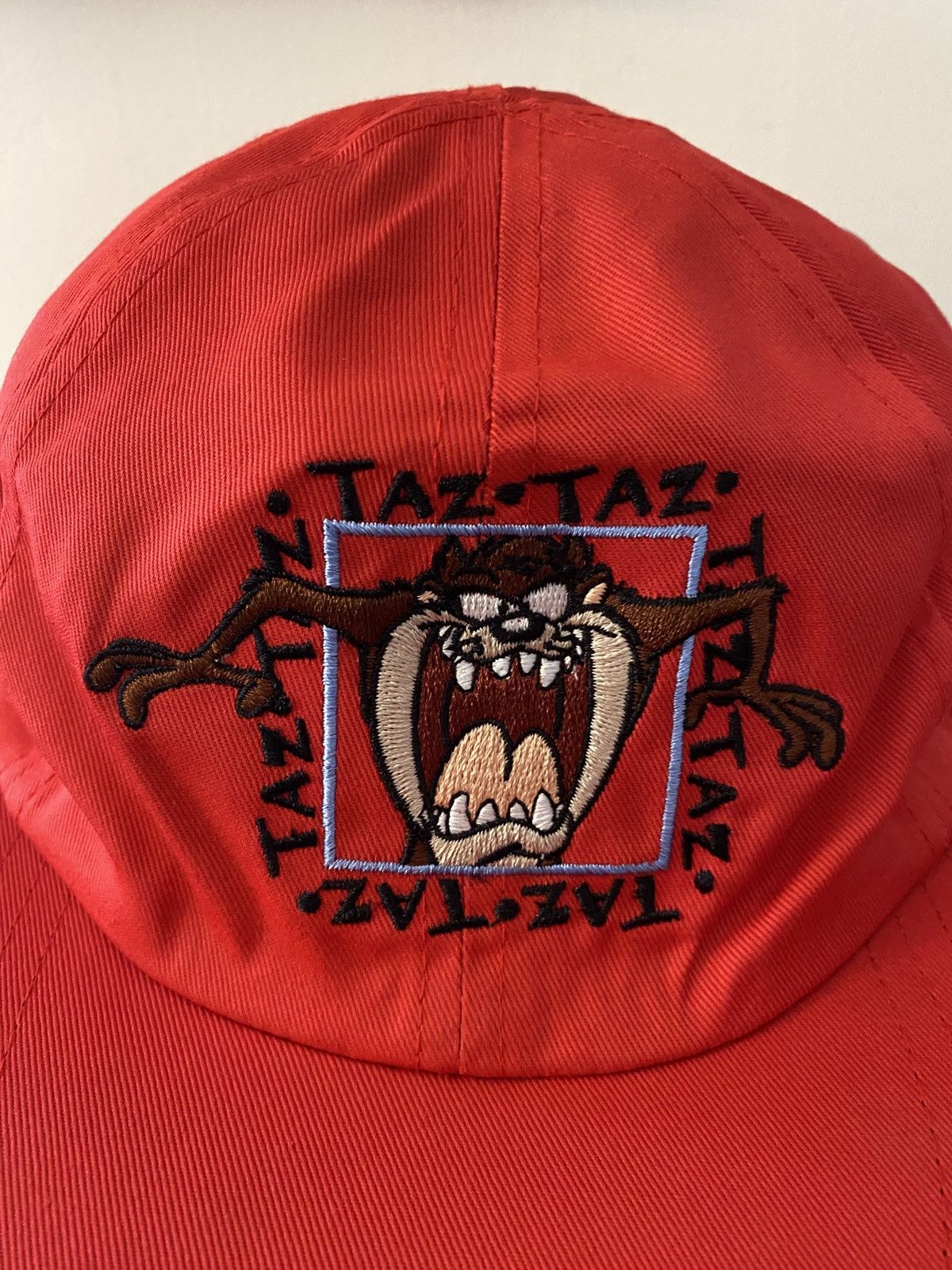 Vintage Vintage 90’s Taz Tweety Reversible Looney Tunes Fitted Cap Size ONE SIZE - 12 Thumbnail