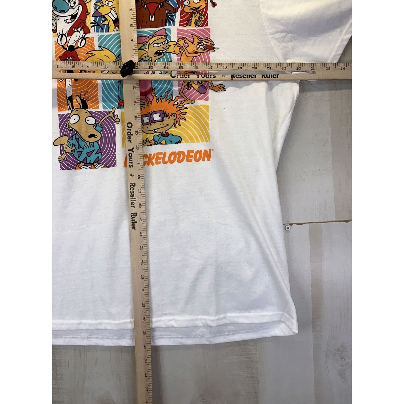 Nickelodeon Nickelodeon Angry Beavers Rugrats Ten & Stimpy Rocco Cat Dog Adult T-shirt XL- Size US XL / EU 56 / 4 - 5 Thumbnail