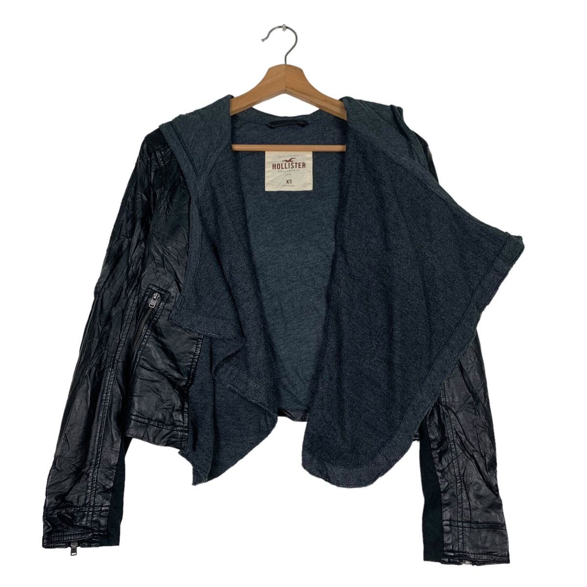 Hollister HOLLISTER Double Layer Hooded Jacket #0368-C17 Size US XS / EU 42 / 0 - 9 Thumbnail