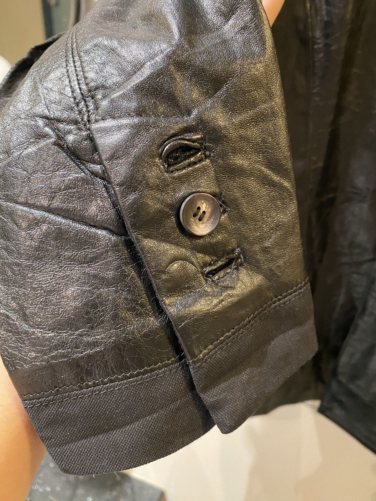 Avant Garde × Helmut Lang Vintage HELMUT LANG Leather Jacket
