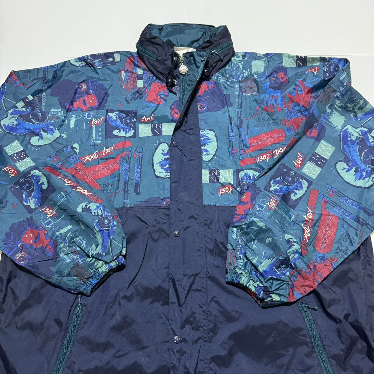 J Jeantex JX Vintage Life Style Windbreaker Outdoor Jacket