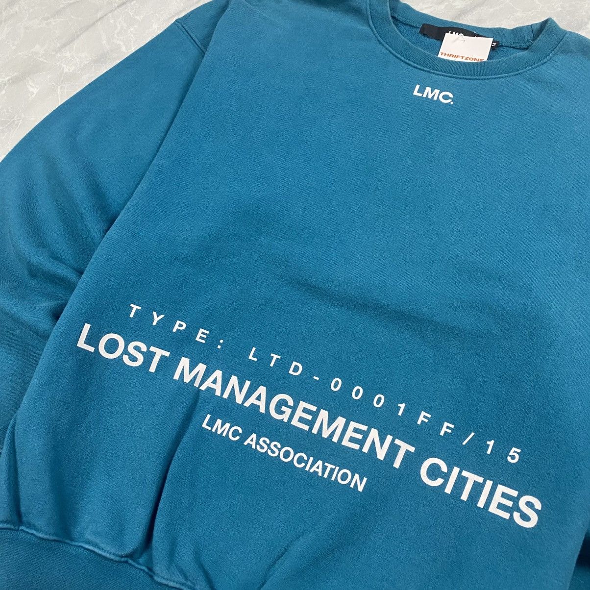 Japanese Brand Lost Management Cities LMC Boxy Crewneck Size US L / EU 52-54 / 3 - 2 Thumbnail