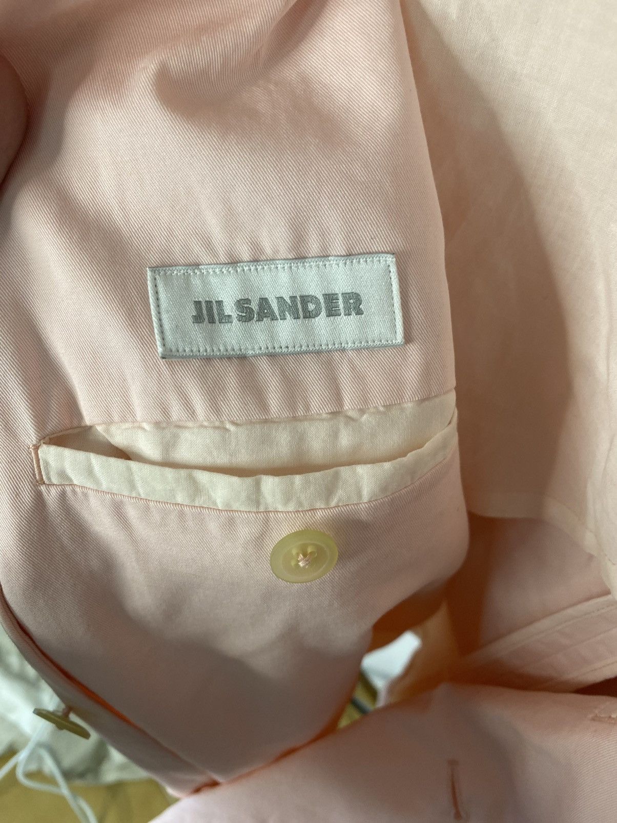 Jil Sander Jil Sander Tailor Made Blazer Pink — Size 48 Size 48R - 4 Thumbnail