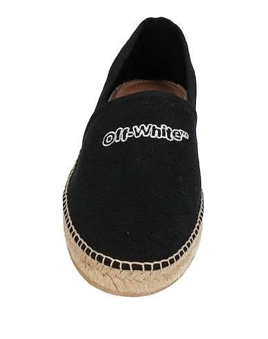 Off-White o1rshd1 Espadrille Canvas in Black Size US 9 / EU 42 - 3 Thumbnail