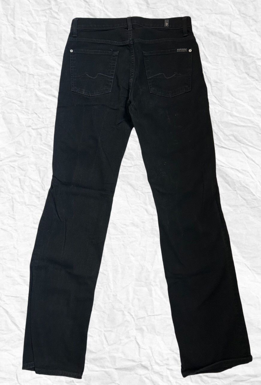 Seven 7 7 for All Mankind Standard Fit Black Jeans Size US 30 / EU 46 - 4 Thumbnail