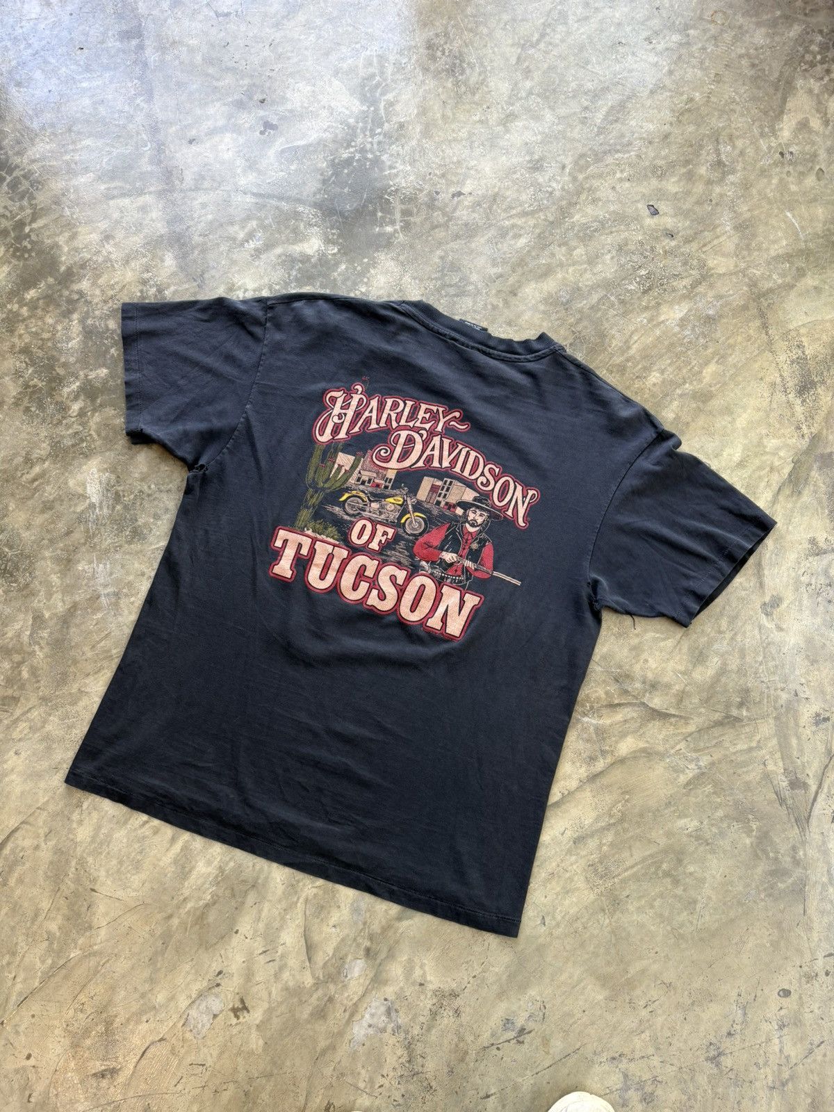 Harley Davidson 90’s Harley-Davidson Rare Size US L / EU 52-54 / 3 - 9 Thumbnail