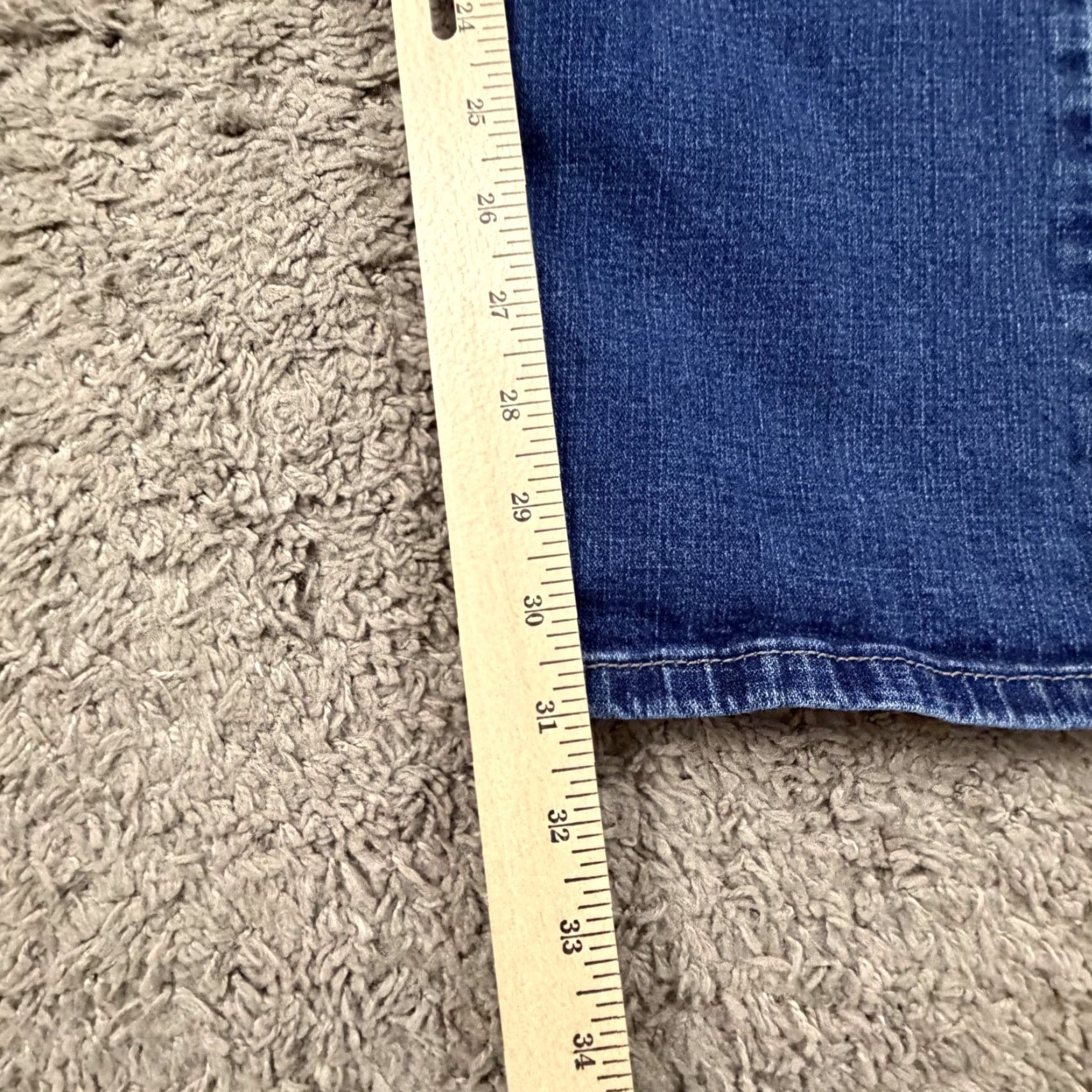 Levi's Levi's Jeans 524 Bootcut Denim 30x31 Women Regular Stretch Dark Wash Blue 13L Size 34" / US 12 / IT 48 - 6 Thumbnail