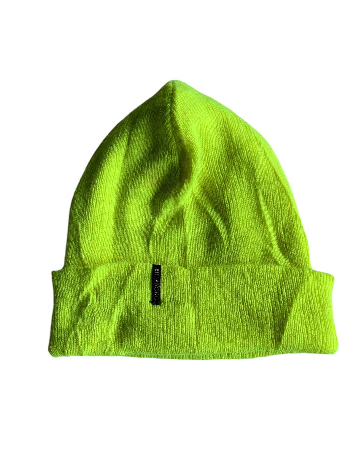 Billabong × Japanese Brand Billabong Streetwear Beanie hats with small stains Size ONE SIZE - 3 Thumbnail