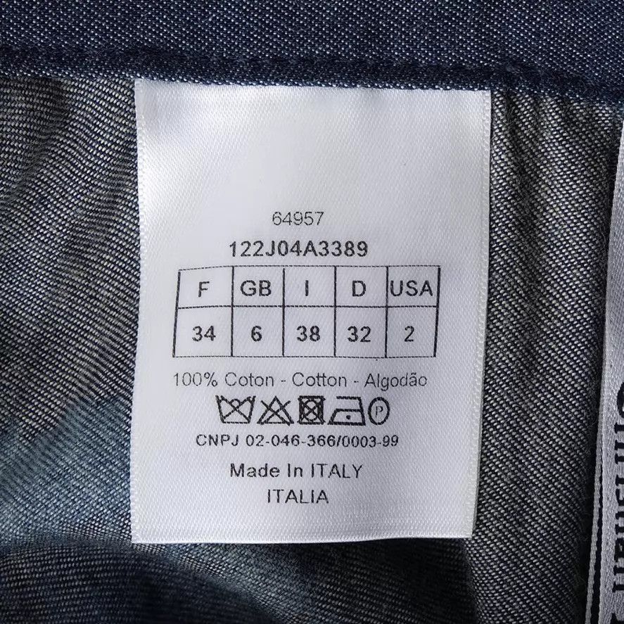 Dior Dior Women's Mid-Length Skirt Size 25" / US 0 / IT 36 - 7 Thumbnail