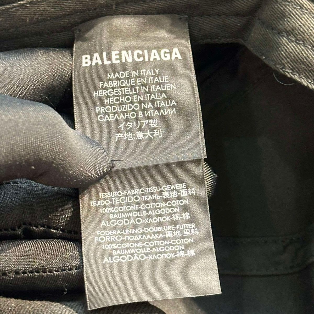 Balenciaga BALENCIAGA LOGO CAP Size ONE SIZE - 4 Thumbnail