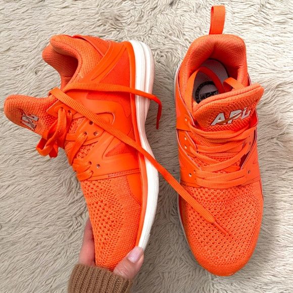 Athletic Propulsion Labs APL Orange Ascend Sneakers - 7US Size US 7 / EU 40 - 8 Thumbnail