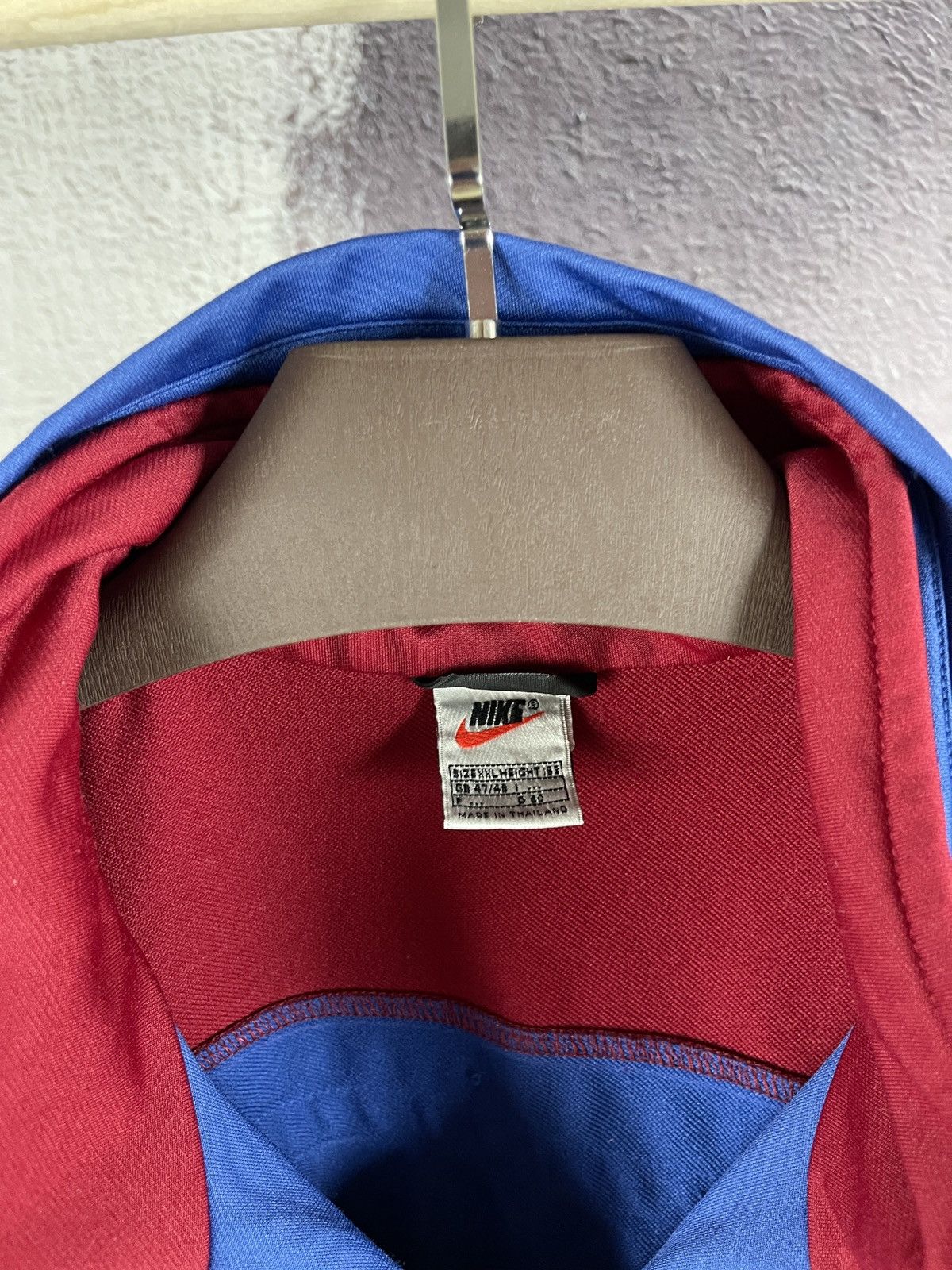 Nike Nike vintage 90s hype swoosh logo track top jacket rare Size US XXL / EU 58 / 5 - 3 Thumbnail