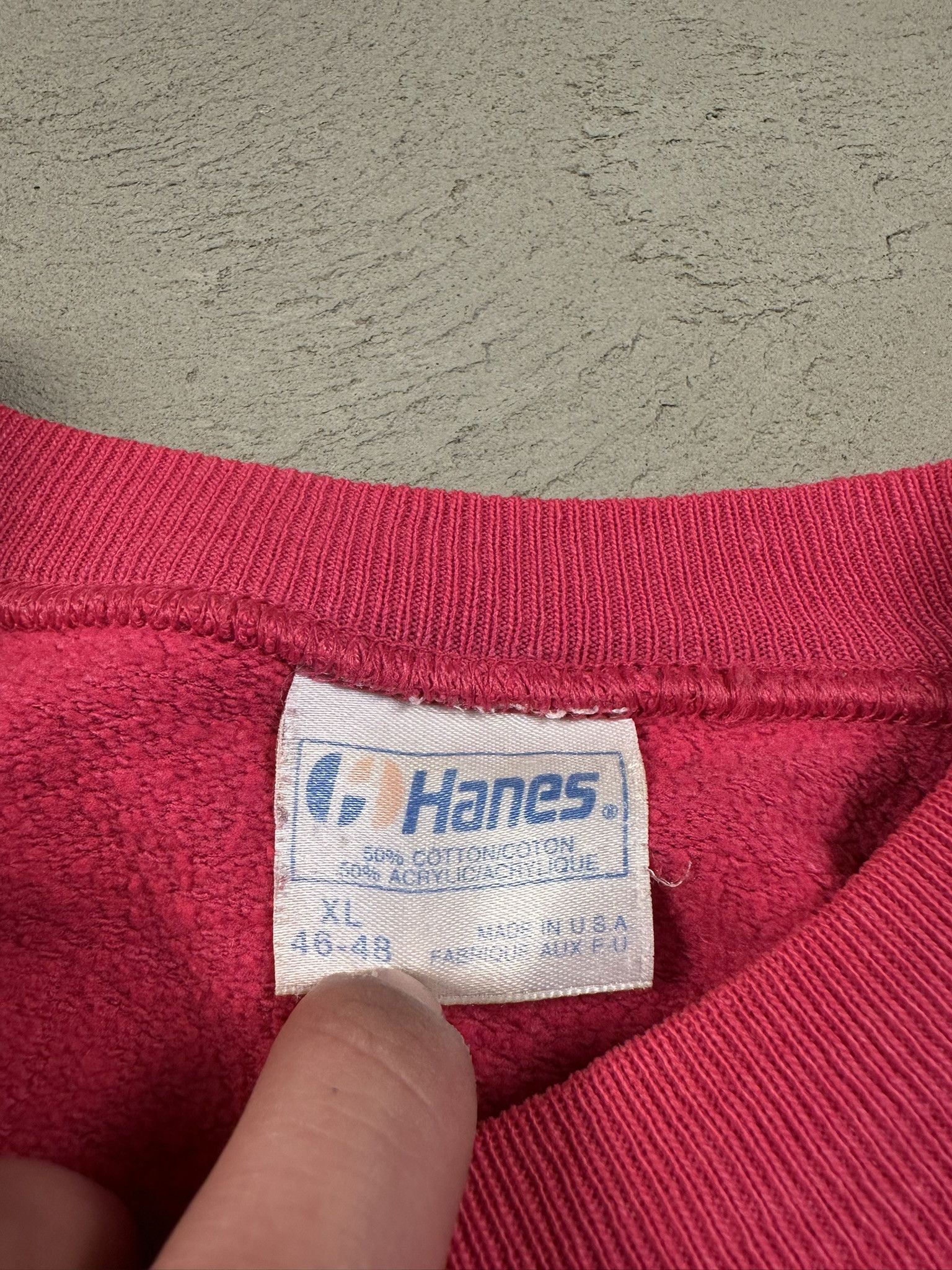 Hanes 80s Vintager Yale University Hanes Boxy Crewneck Size US L / EU 52-54 / 3 - 10 Thumbnail