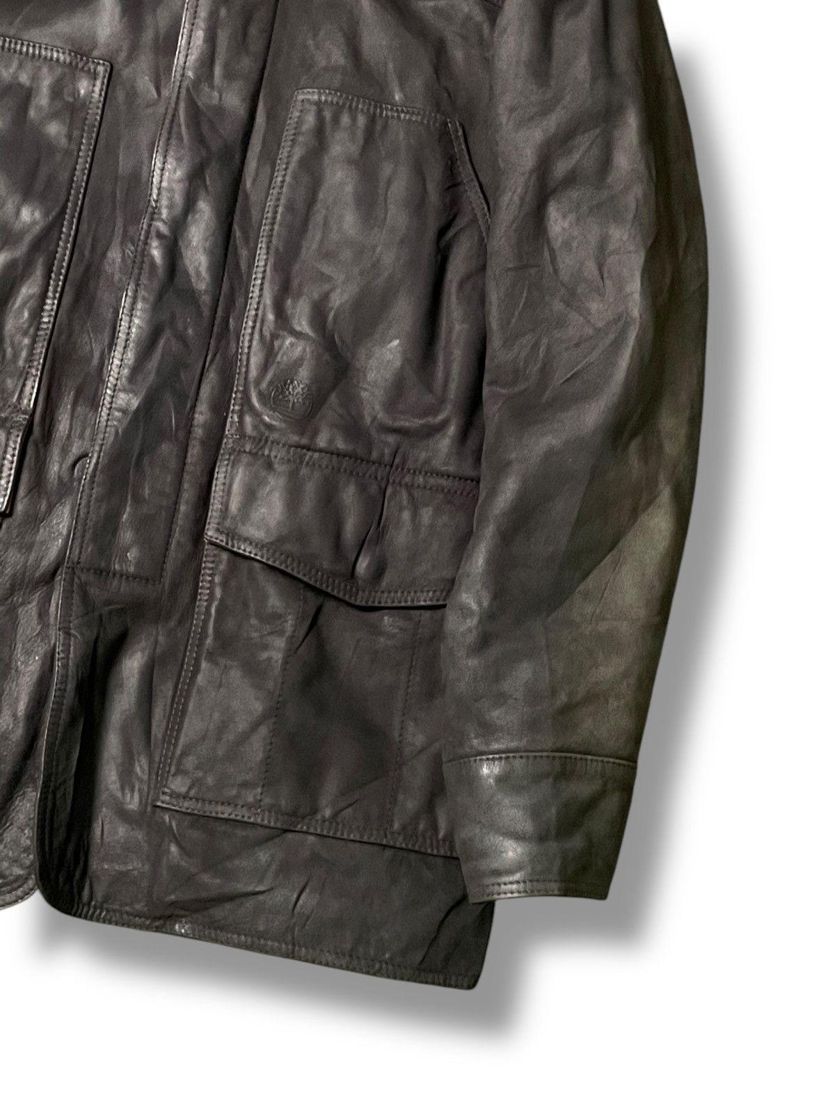 Timberland × Vintage VINTAGE TIMBERLAND LEATHER SUEDE JACKET (87) Size US M / EU 48-50 / 2 - 3 Thumbnail