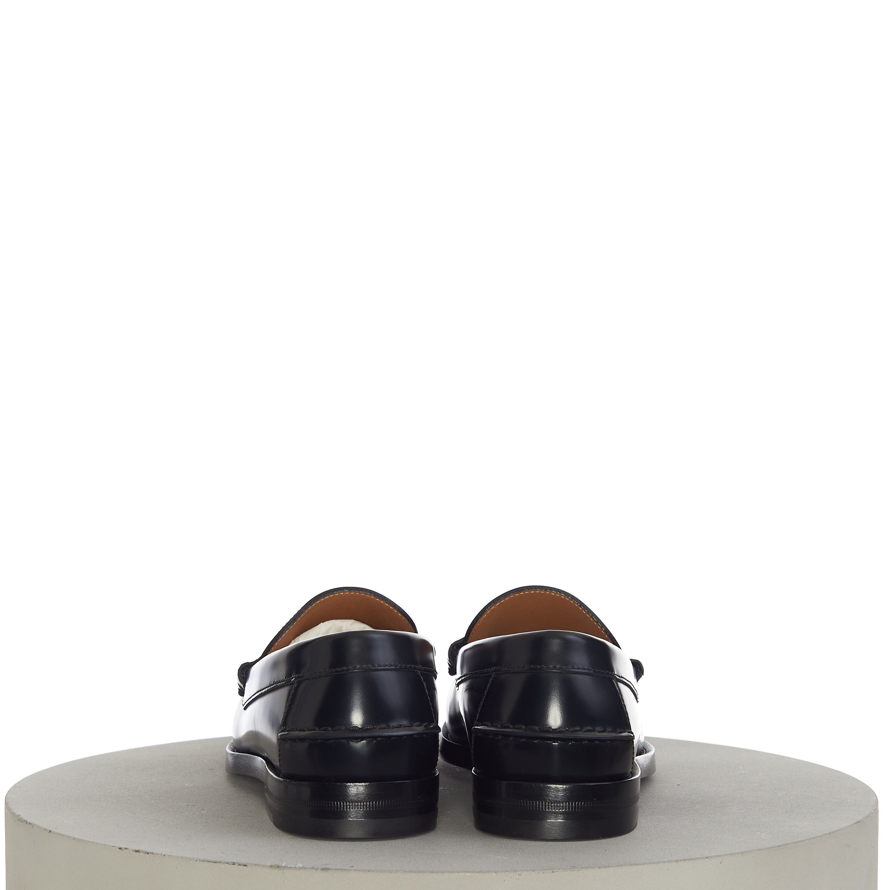 Gucci Men's Loafer With Double G In Black Leather Size US 6.5 / EU 39-40 - 7 Thumbnail