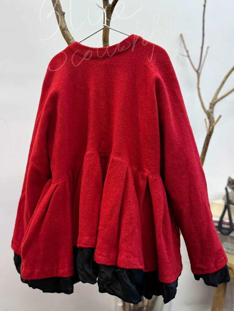 Comme des Garcons Comme Des Garcons Wool felted Chinese coat Size S / US 4 / IT 40 - 8 Thumbnail