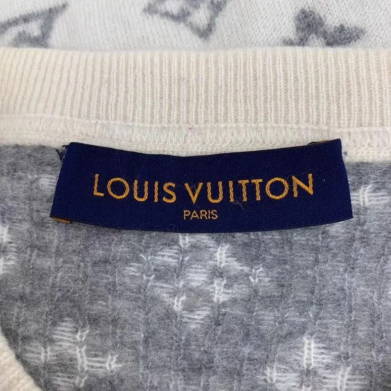 Louis Vuitton Louis Vuitton Beige Monogram Cashmere Sweater. Size US S / EU 44-46 / 1 - 5 Thumbnail