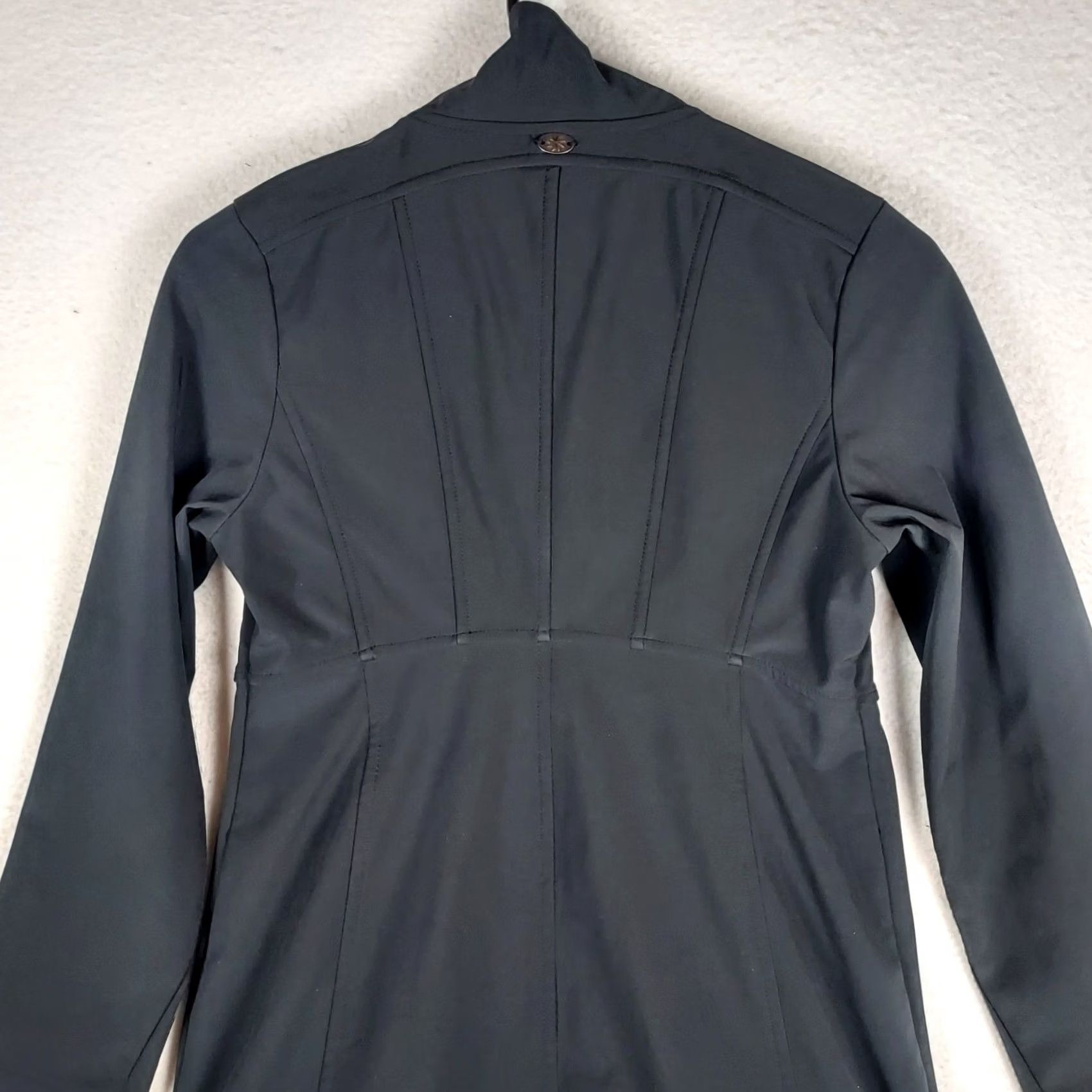 Athleta VINTAGE? No. Athleta Jacket Women XS Black Softshell Full Zip Lined Fleece Athleisure 2XS Size XXS / US 00 / IT 34 - 3 Thumbnail