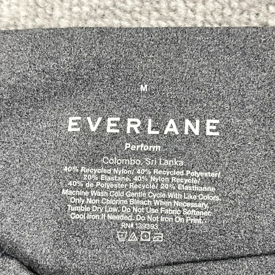 Everlane Everlane Leggings Womens Medium 26" Gray Perform Hidden Pocket Yoga Gym Run Size 32" / US 10 / IT 46 - 3 Thumbnail