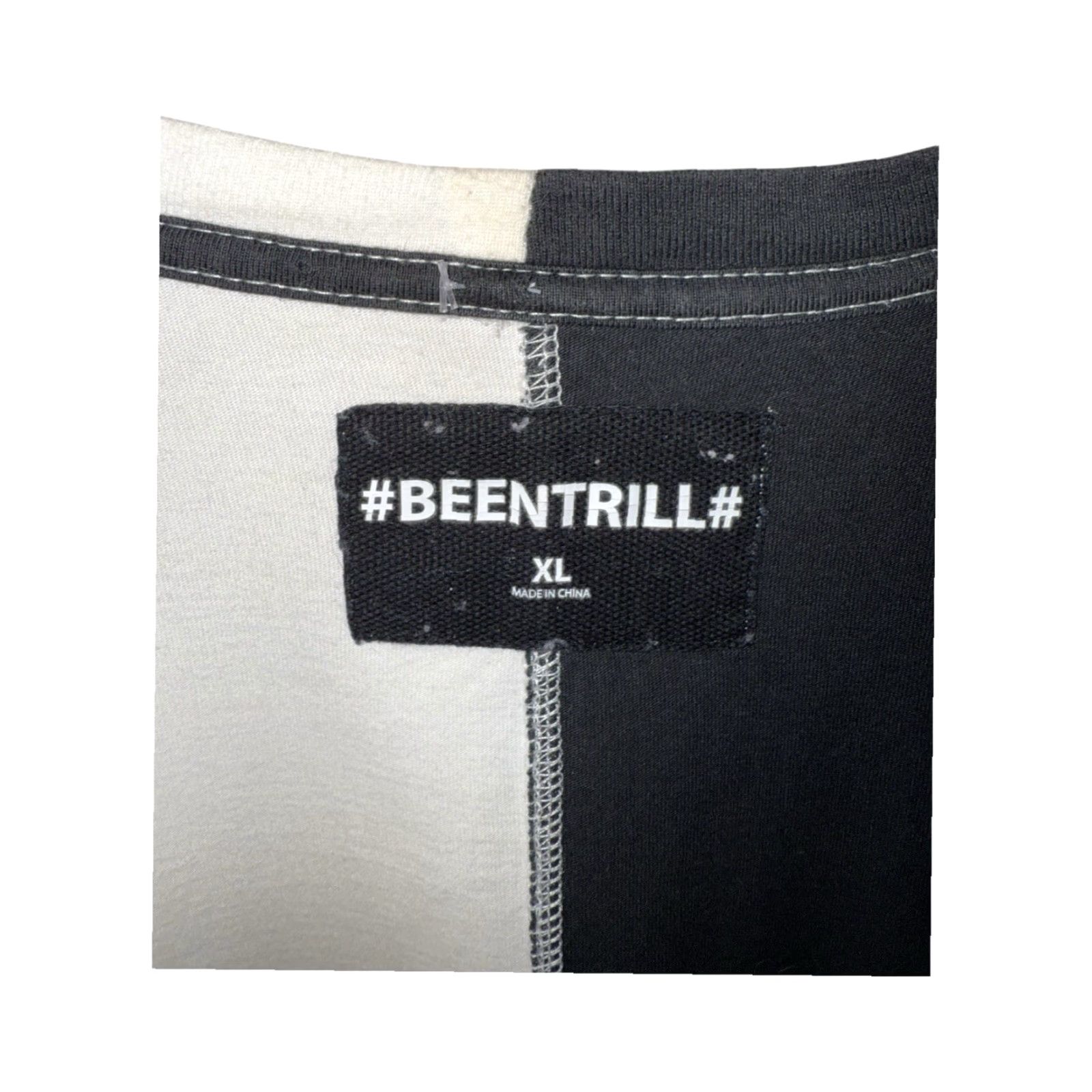 Been Trill BEEN TRILL Virgil Abloh Skeleton Split T Shirt XL Men Black RARE Size US XL / EU 56 / 4 - 5 Thumbnail