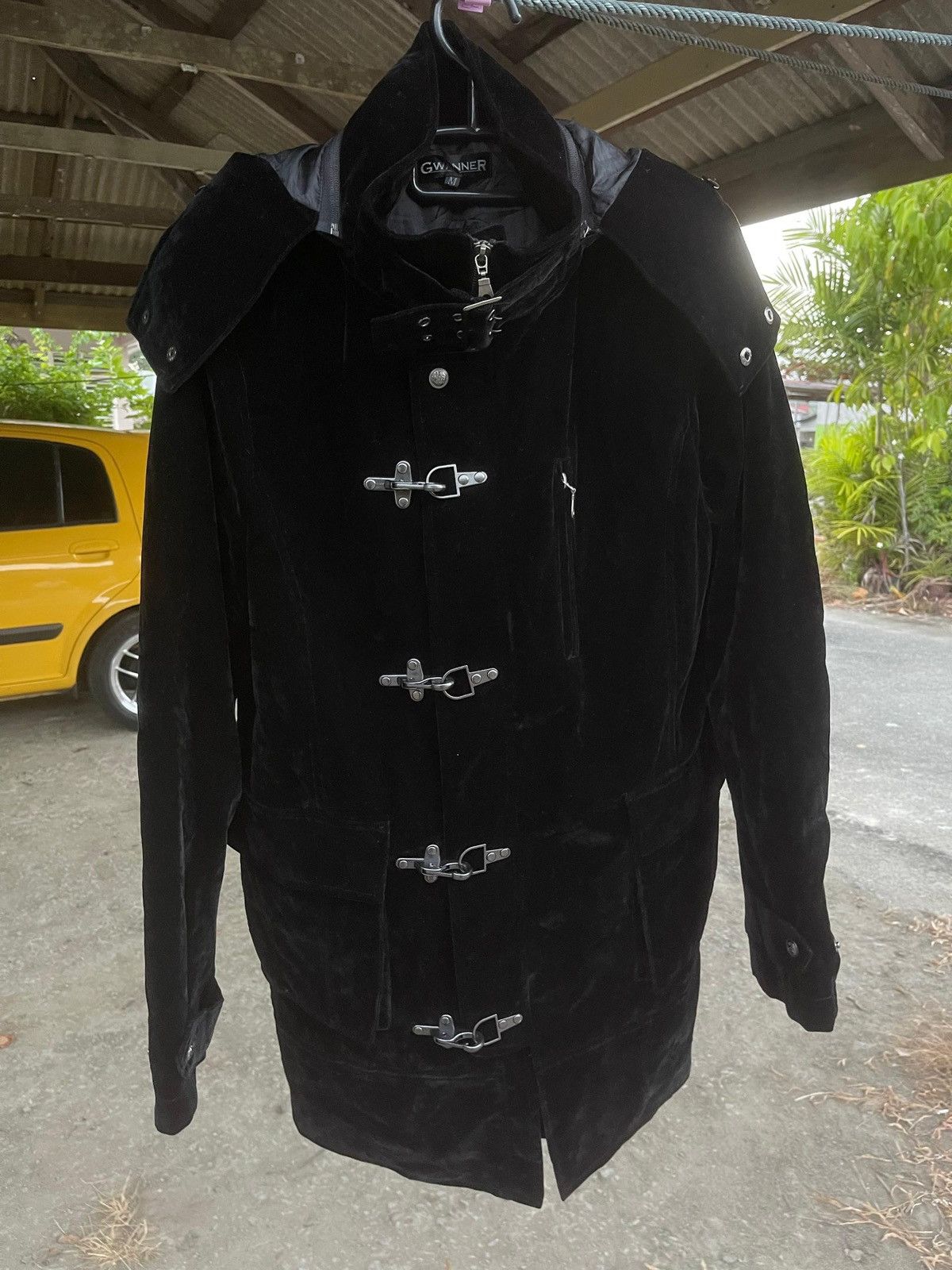 Japanese Brand 2000s GWANNER Fireman Ifsixwasnine Style Velvet Jacket Size US M / EU 48-50 / 2 - 9 Thumbnail