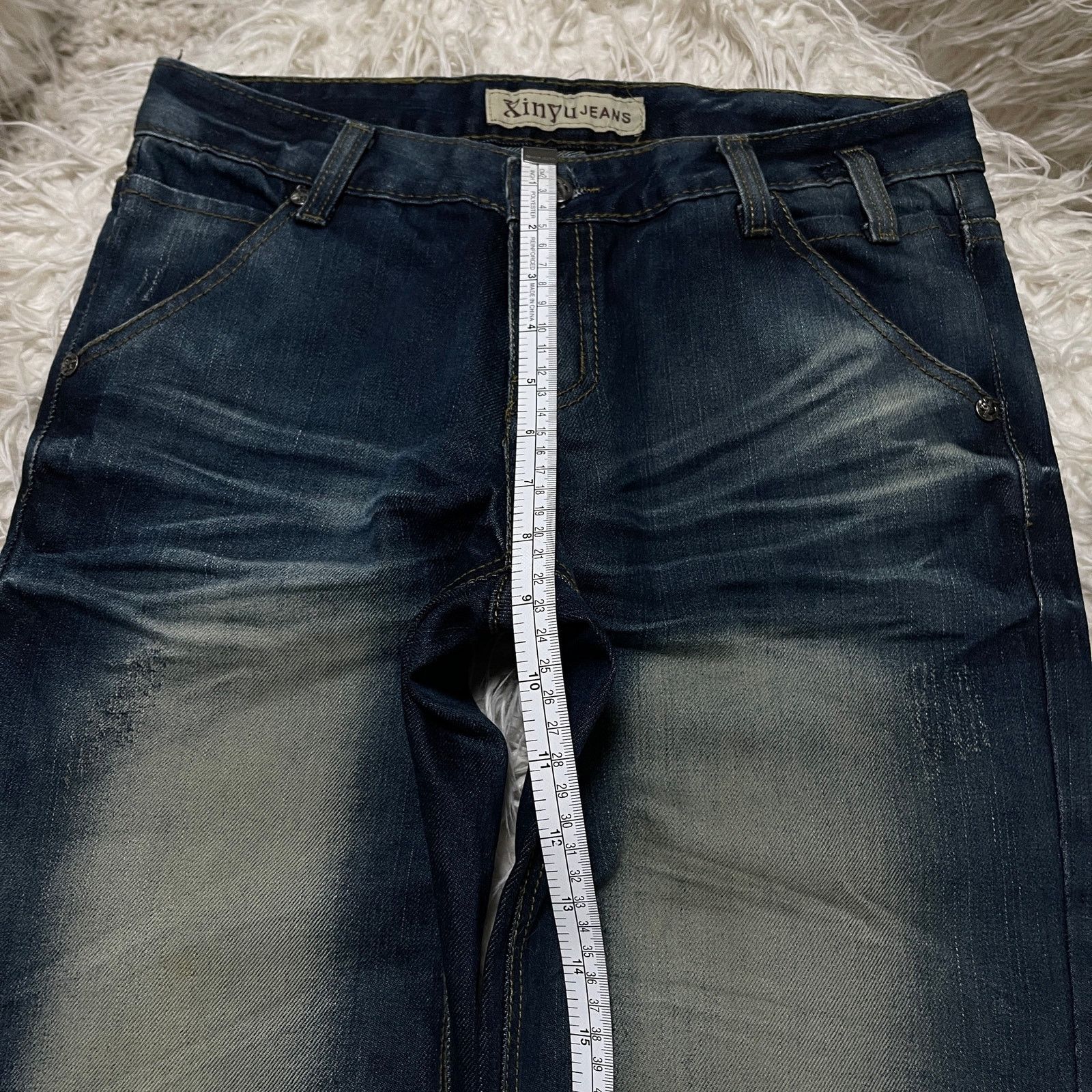 Hysteric Glamour × Japanese Brand × Vintage Vintage Japanese Brand Faded Low-rise Bootcut Denim Jeans Size US 30 / EU 46 - 19 Thumbnail