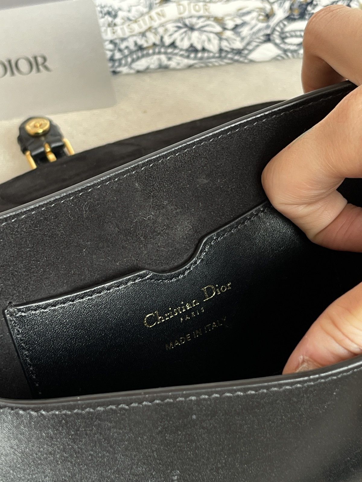 Designer × Dior BEST PRICE 🇹🇭 DIOR bobby east west gold hardware small Size ONE SIZE - 11 Thumbnail