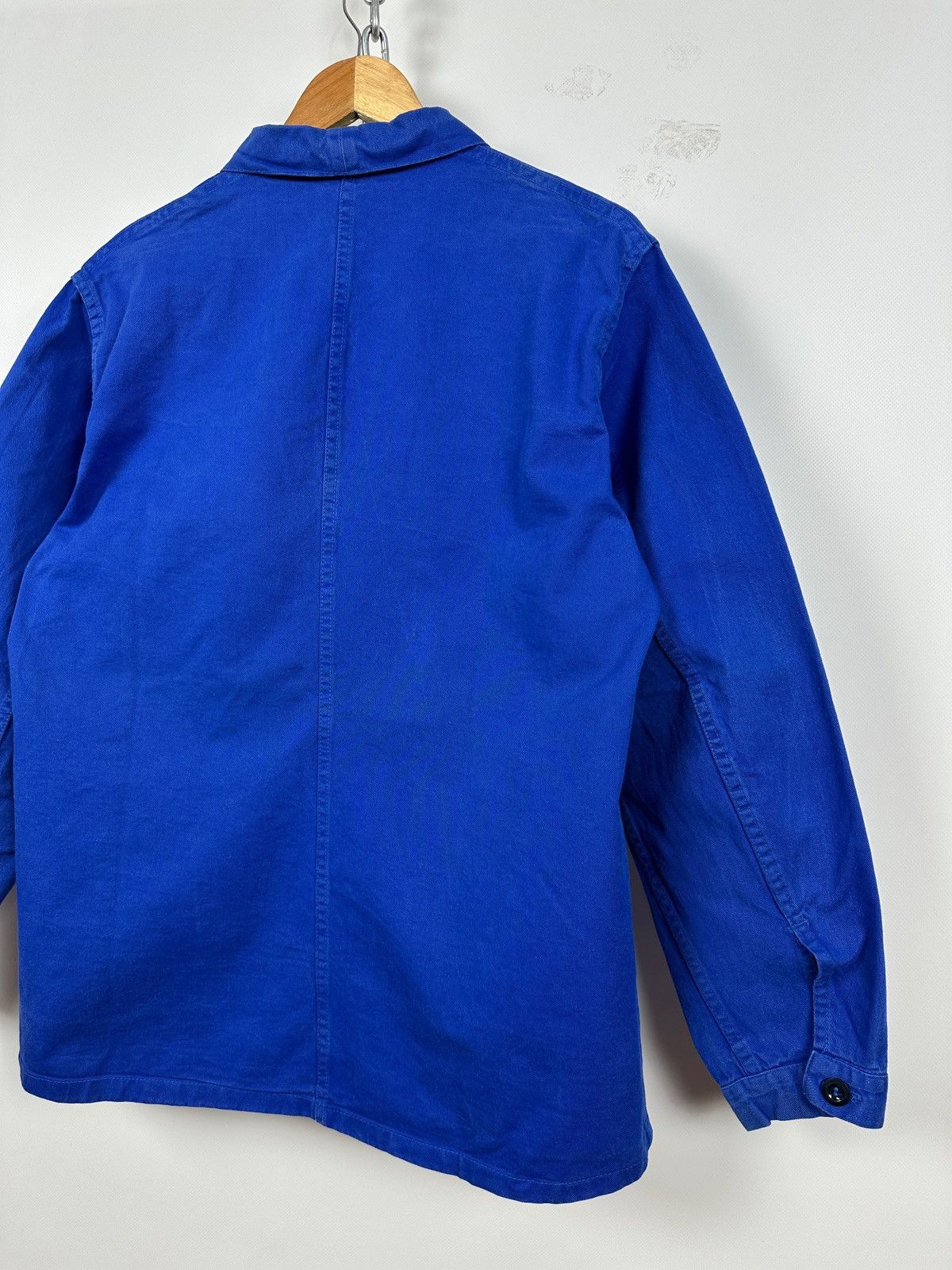 Le Laboureur 80s Vintage Lutteurs French Workwear Sanfor Chore Jacket Size US M / EU 48-50 / 2 - 20 Thumbnail
