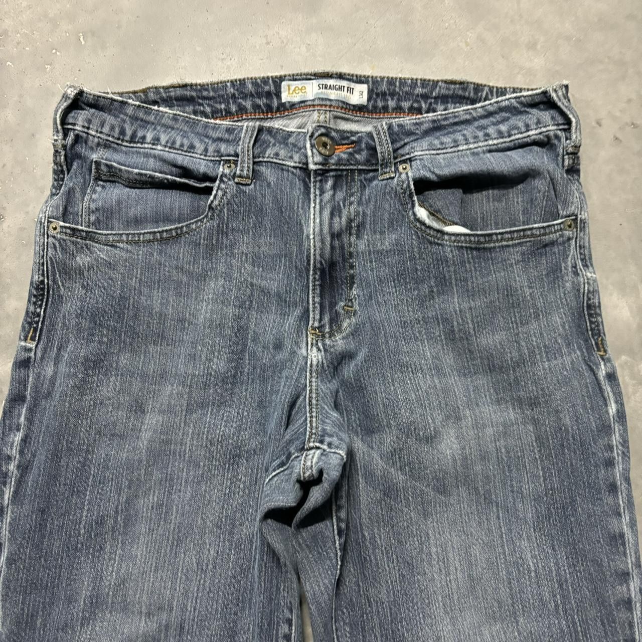 Japanese Brand × Vintage Crazy Vintage Y2K/2000s Grunge Dark Wash Denim Jeans! Size US 34 / EU 50 - 5 Thumbnail