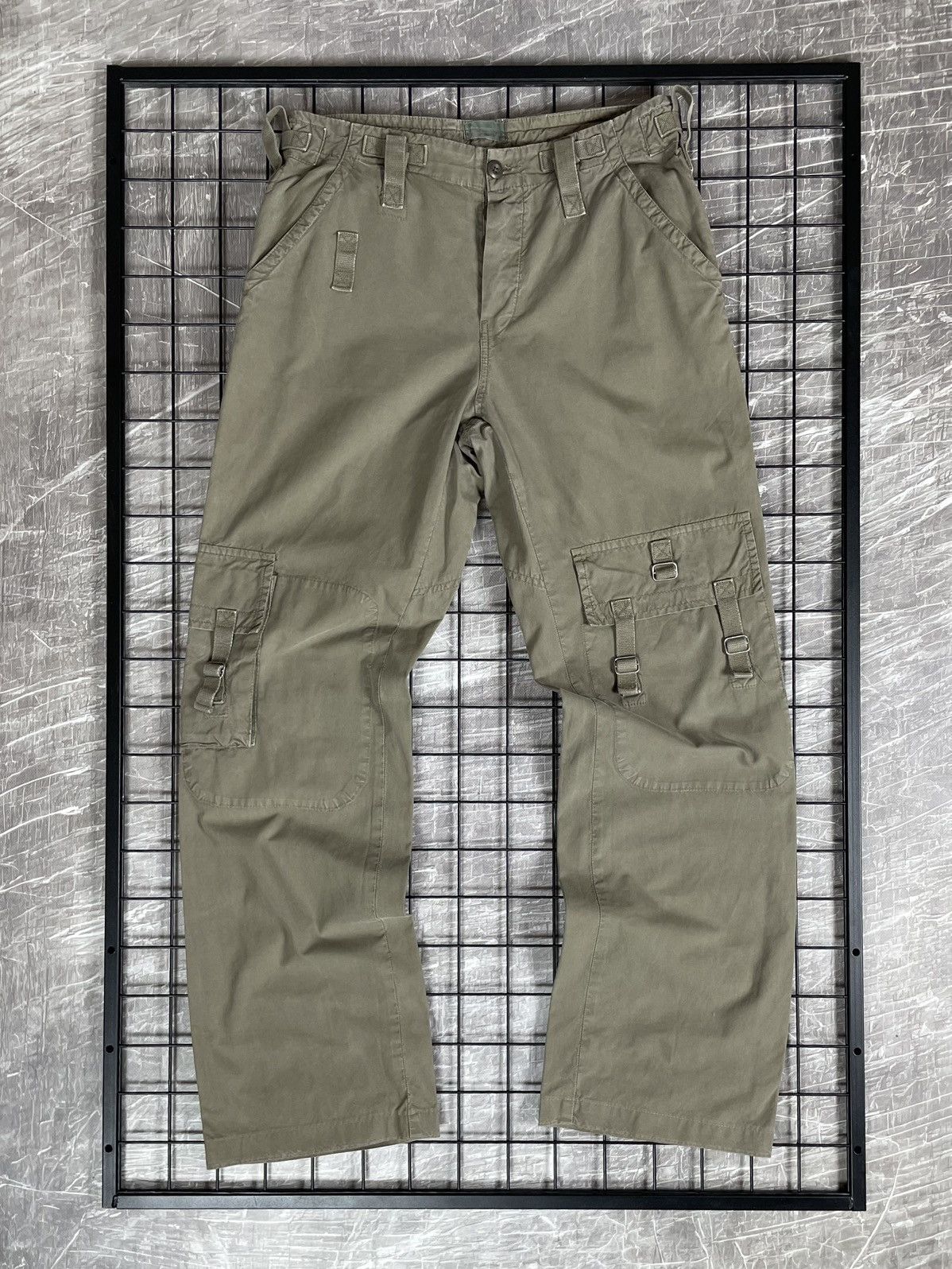 Junya Watanabe 2000s Archive Multi-pocket Pants Military GOA Japanese Style Size US 33 - 1 Thumbnail