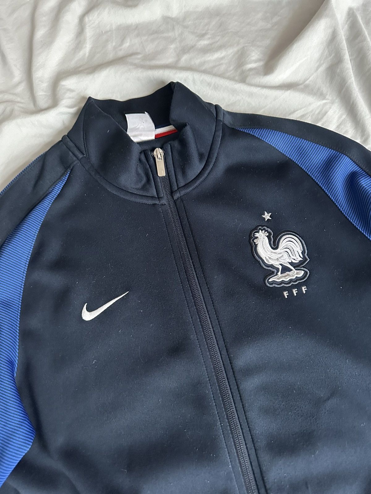 Nike Nike France Vintage Track Jacket Size US M / EU 48-50 / 2 - 2 Thumbnail