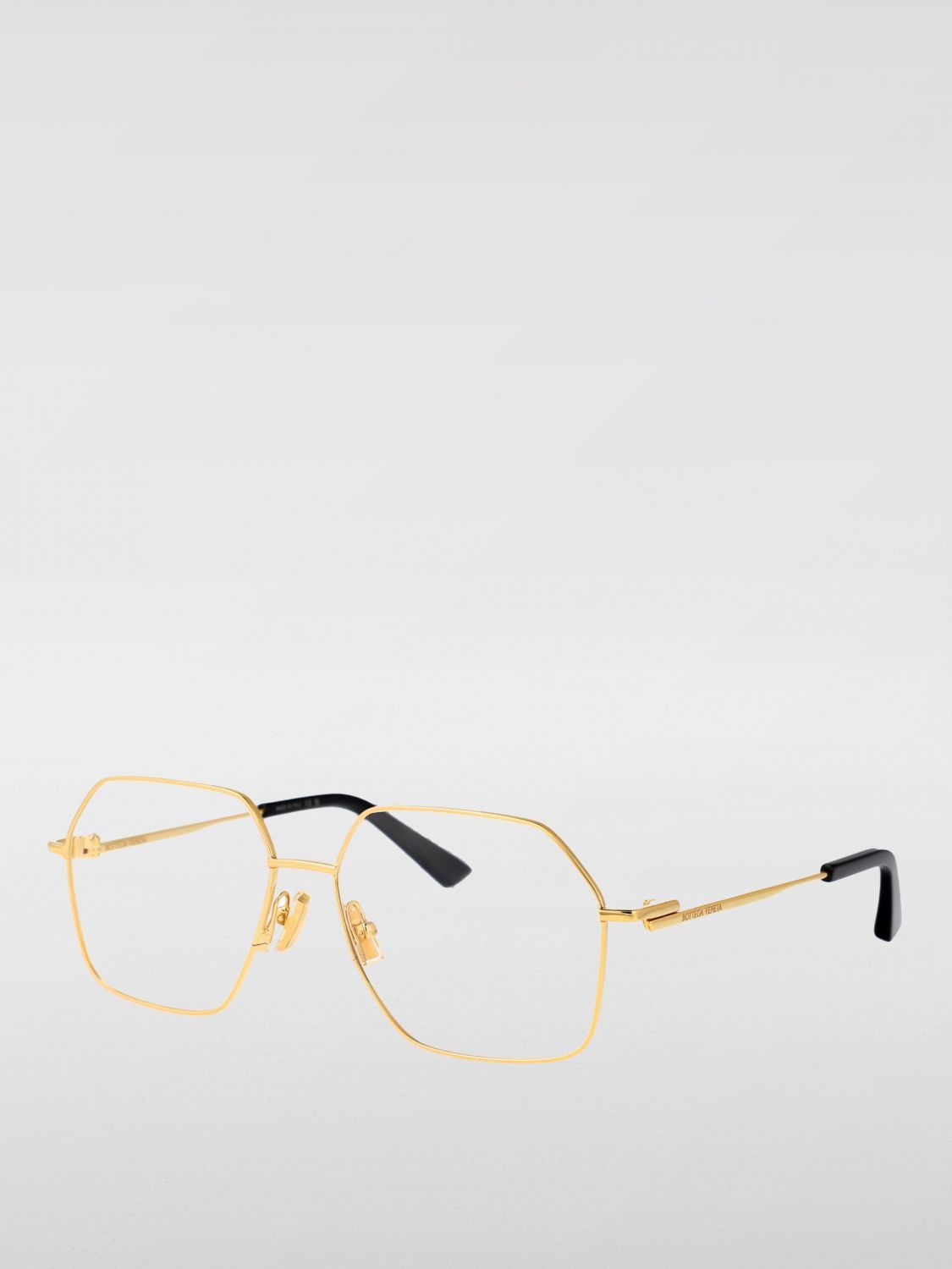 Bottega Veneta Bottega Veneta Optical Frames Woman Yellow Gold Size ONE SIZE - 1 Thumbnail