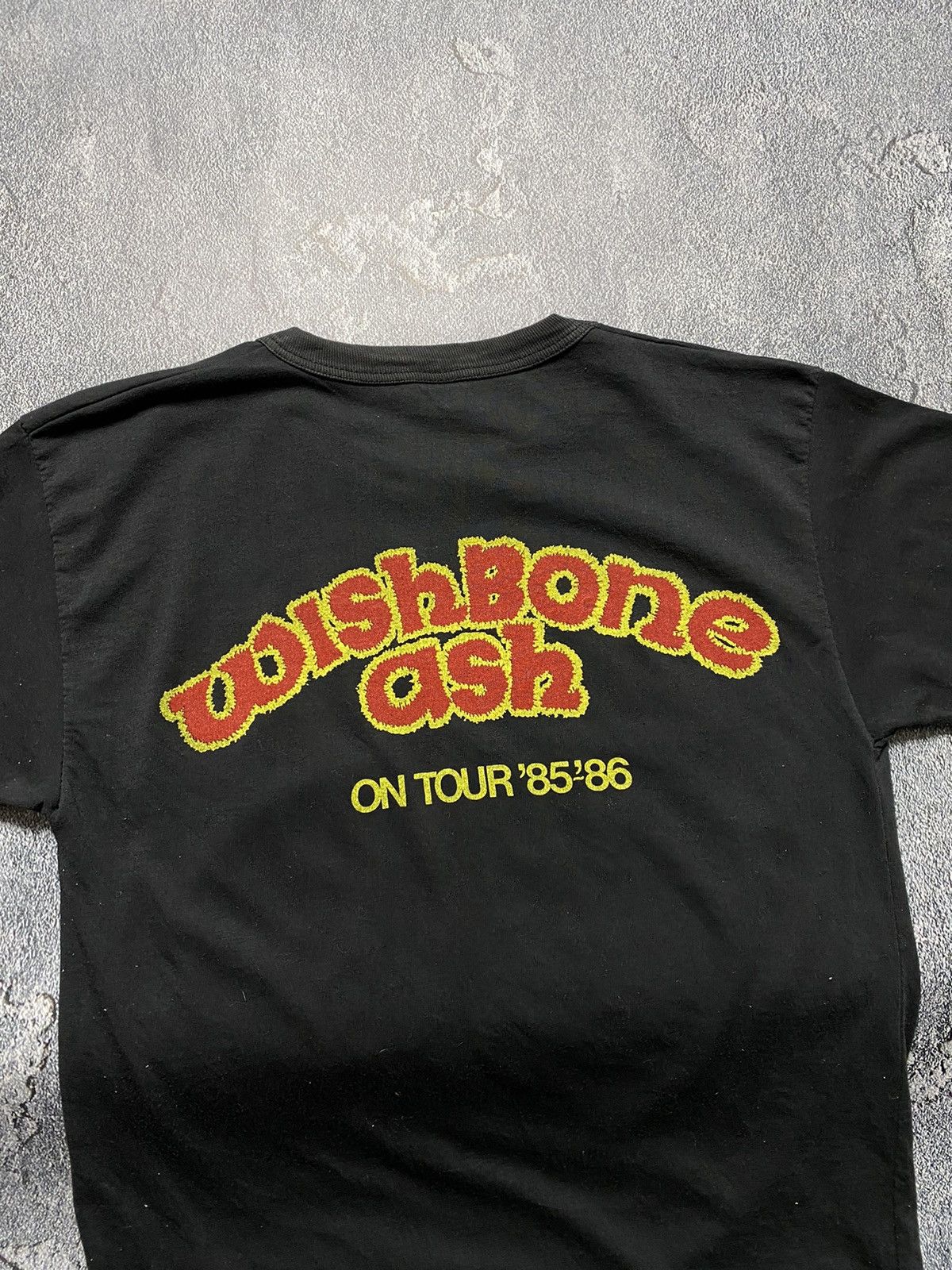 Band Tees Wish Bone ASH VNTG Tour 85-86’ T-Shirt Tee Size US M / EU 48-50 / 2 - 9 Thumbnail