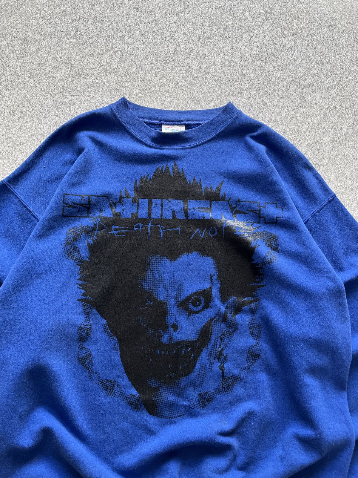 Hanes 90s Hanes - Death Note Fan Made by Satureast Sweatshirt Size US XL / EU 56 / 4 - 3 Thumbnail
