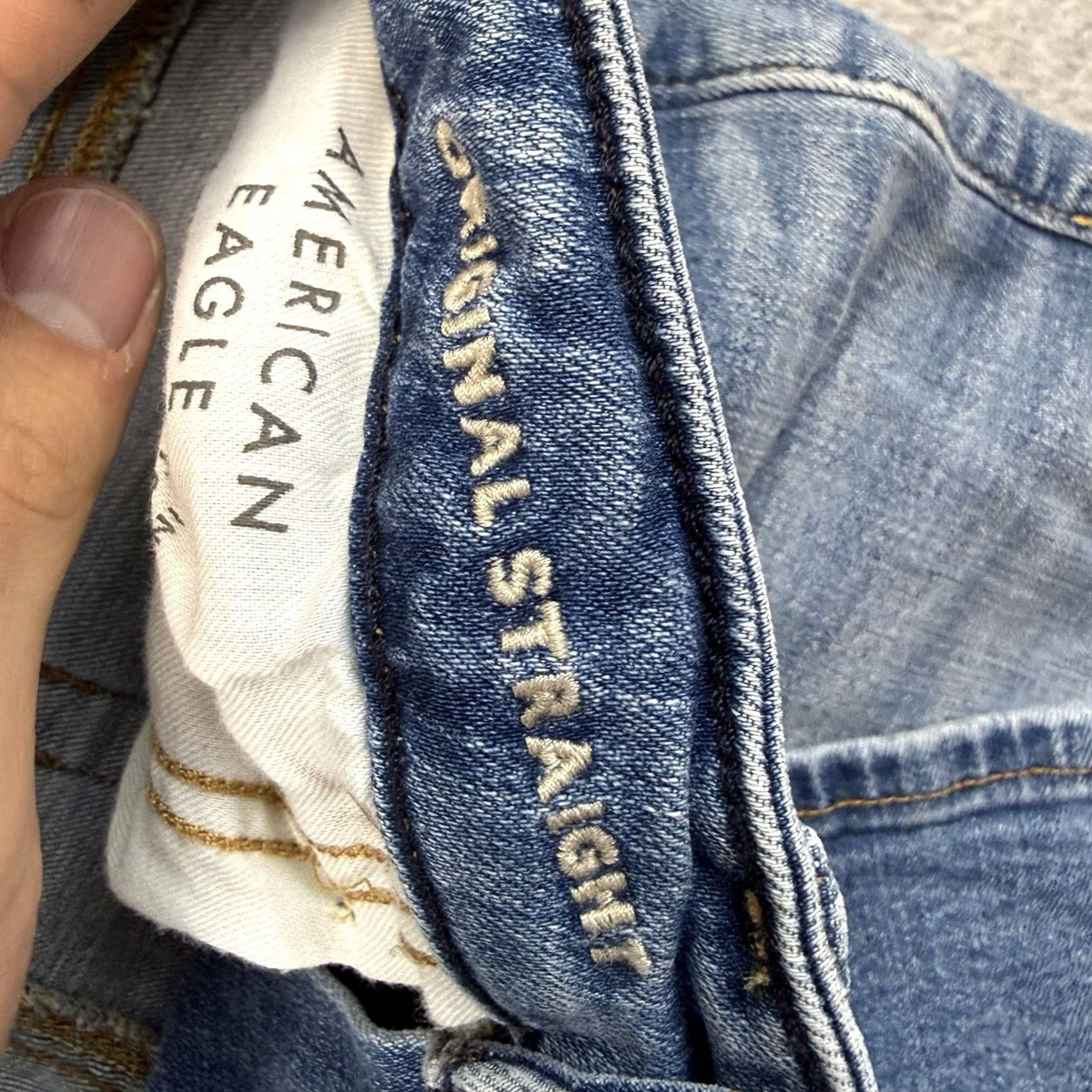 American Eagle Outfitters VINTAGE American Eagle Jeans Shirt? Size US 30 / EU 46 - 7 Thumbnail