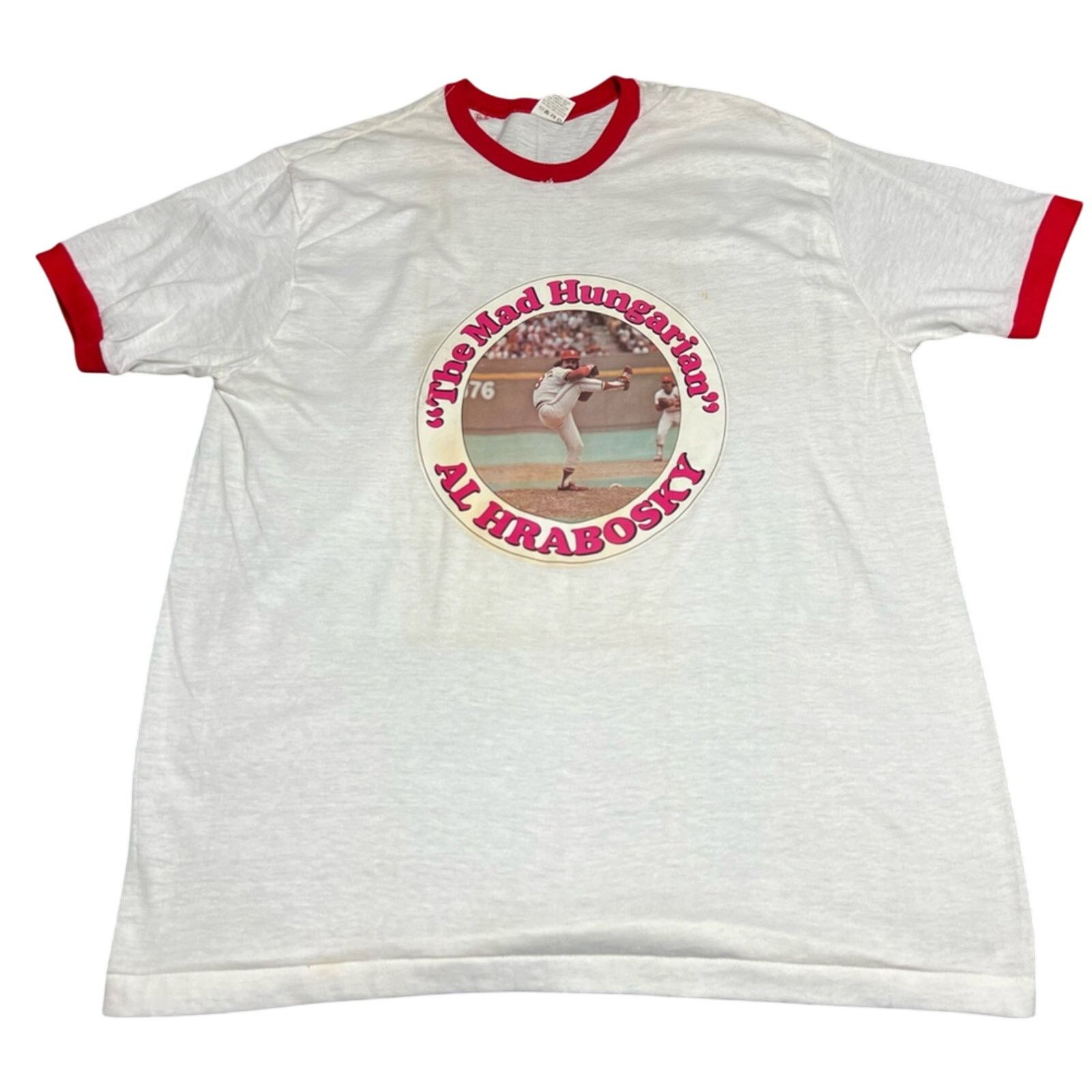 Vintage 70’s Ringer The Mad Hungarian Al Hrabosky RARE Shirt