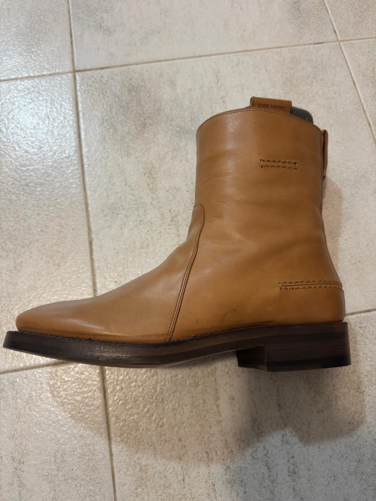Dior Dior Homme Archive 2010 Goodyear Welted Leather Boots Size US 7.5 / EU 40-41 - 7 Thumbnail