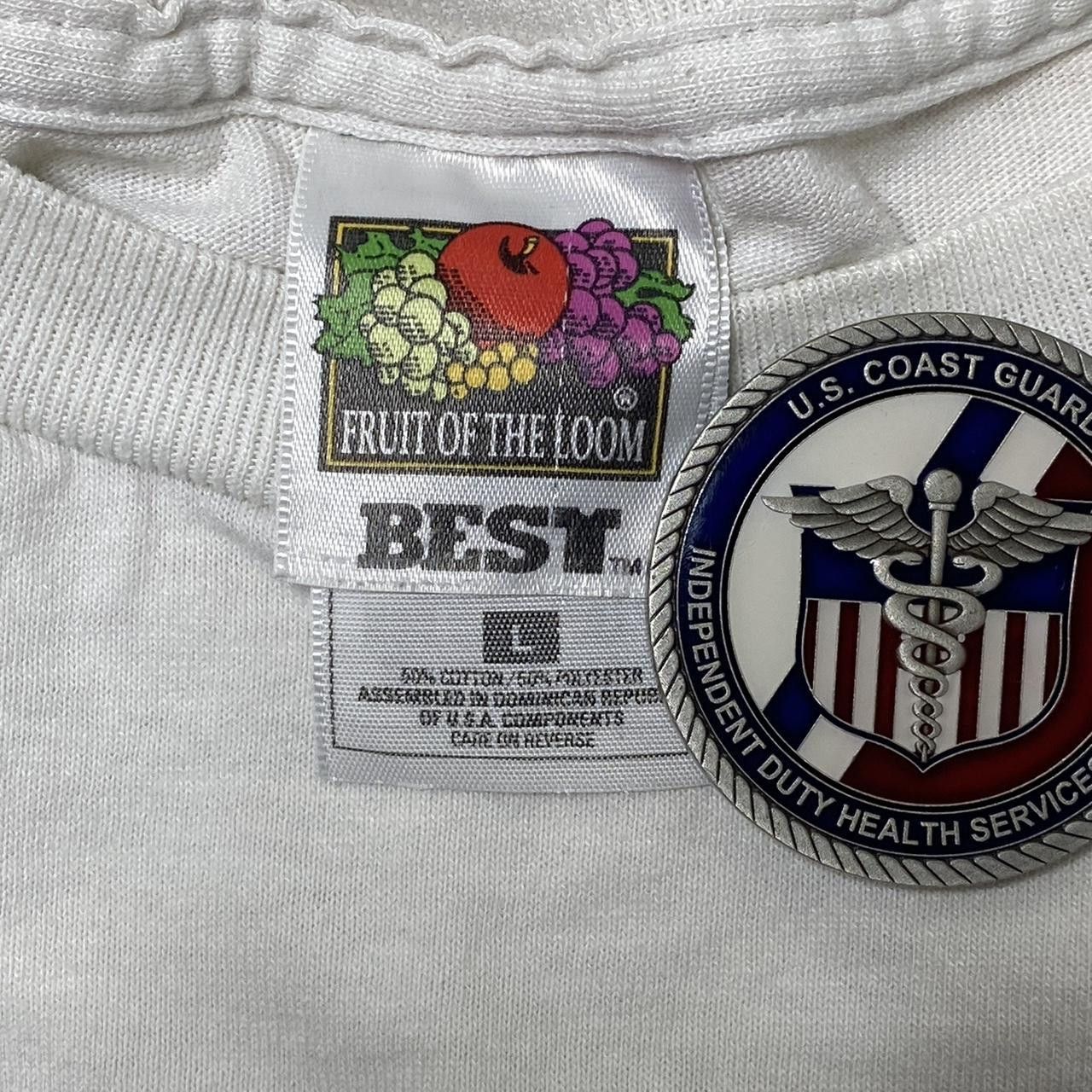Fruit Of The Loom Vintage D.A.R.E. White Drug Resistance Tee Size Large Size US L / EU 52-54 / 3 - 3 Thumbnail