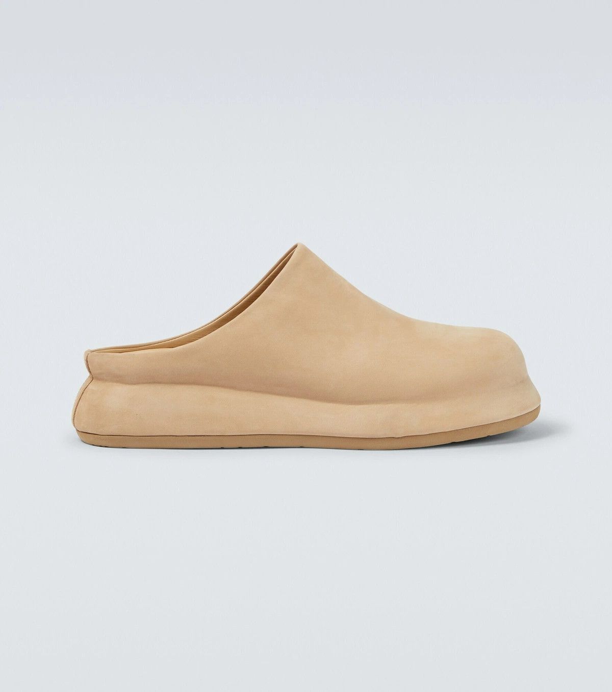Jacquemus o1mle1025 Unisex Les Mules Bricciola in Beige Size US 5 / EU 37 - 1 Thumbnail